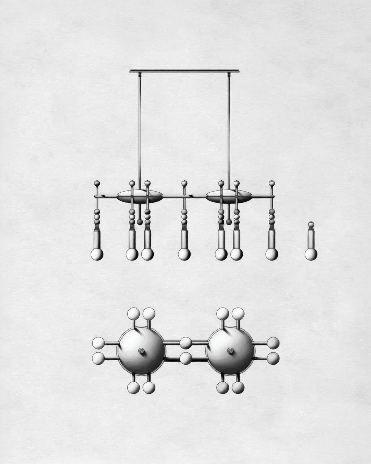 Esoleth Traditional Premium Elegance Marble Chandelier - Letslighting