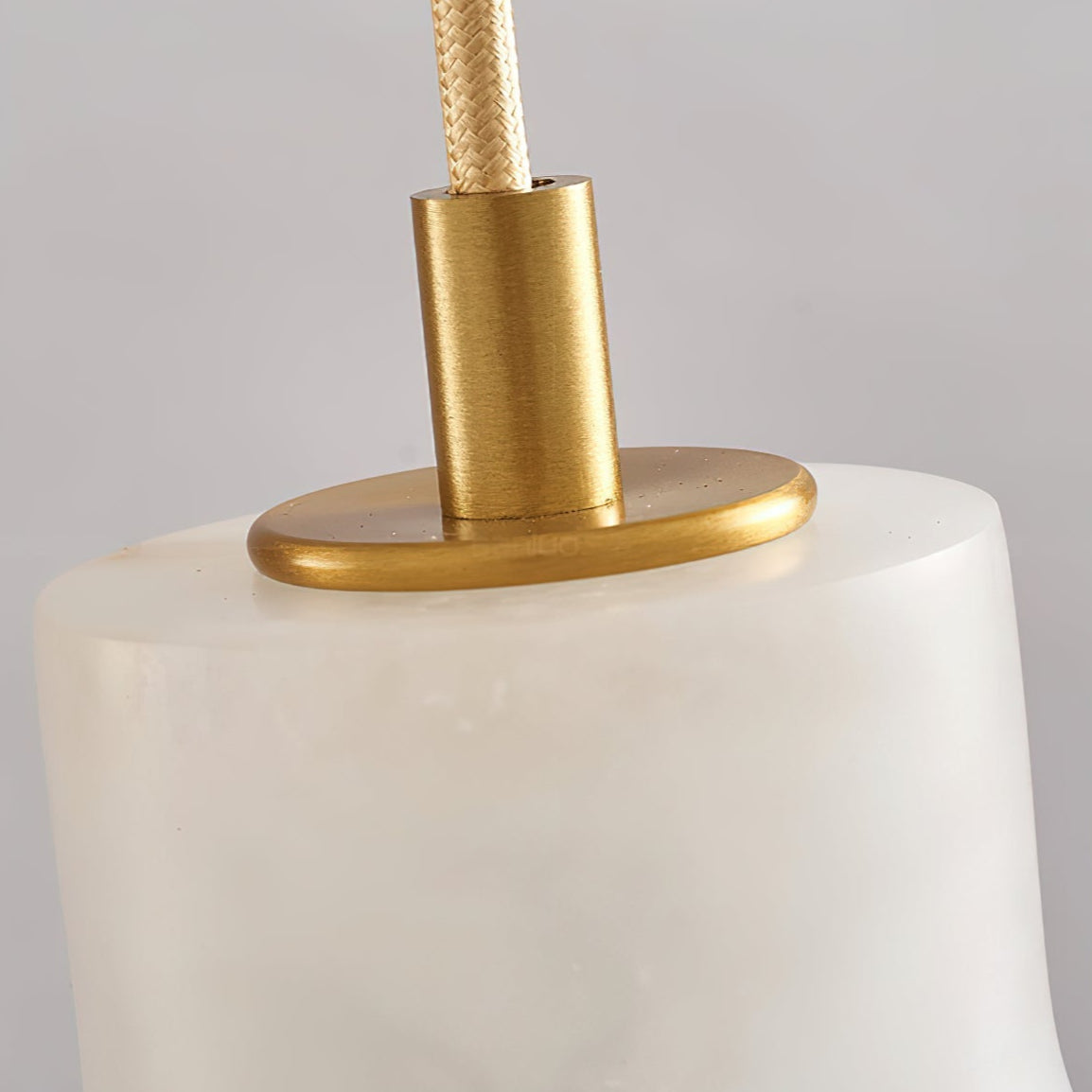 Ritta Alabaster Pendant Light Brass Luxurious - Letslighting