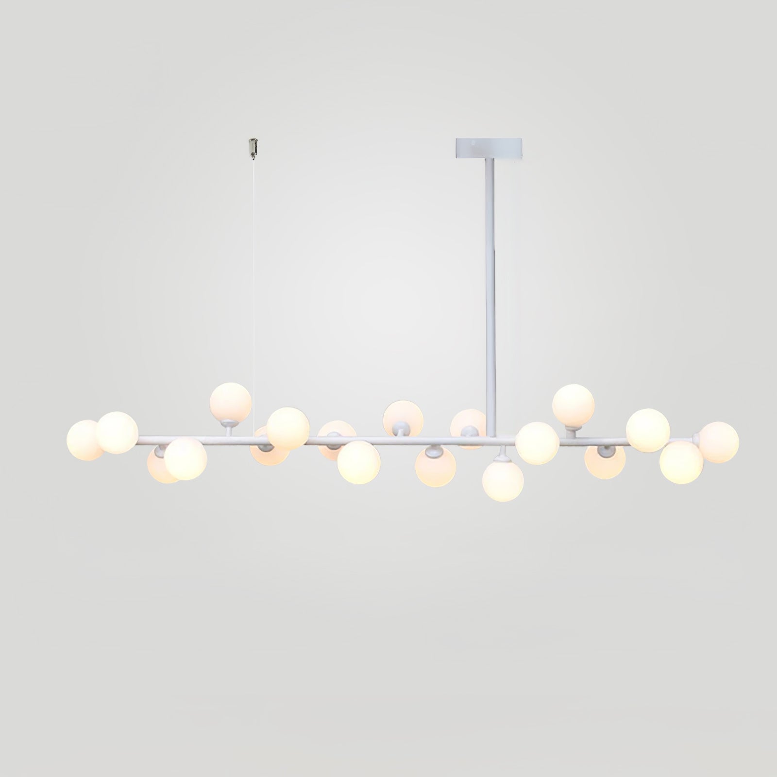 Lumiray Black Linear Globe Pendant Light - Letslighting