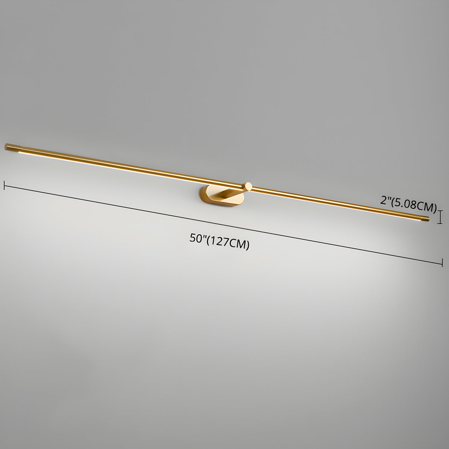Lustra Wall Lamp Minimalist Linear Rechargeable - Letslighting