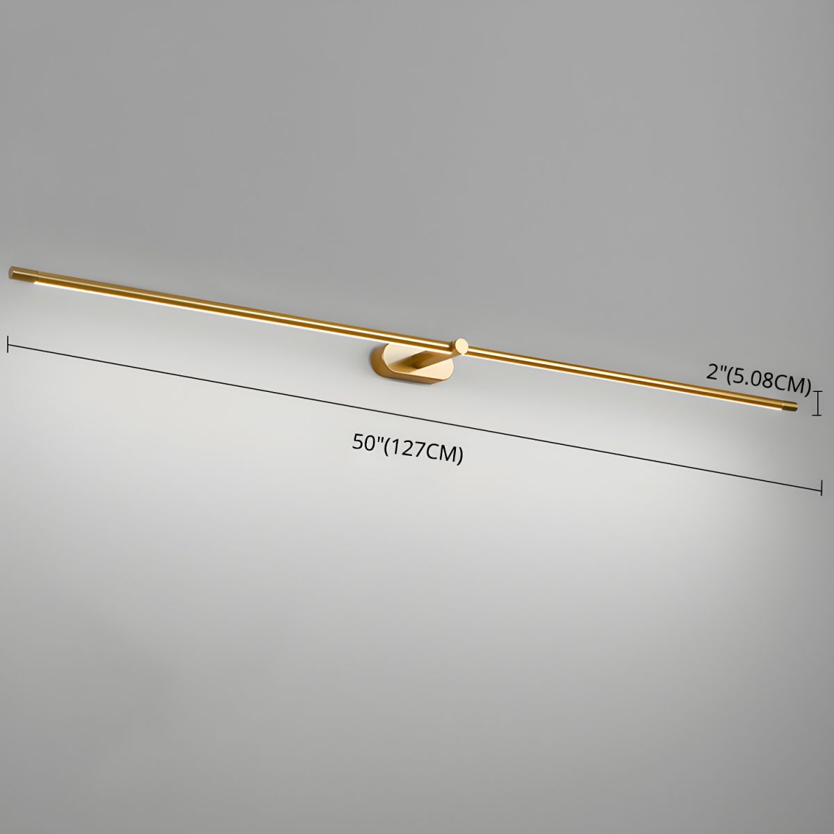 Lustra Wall Lamp Minimalist Linear Rechargeable - Letslighting