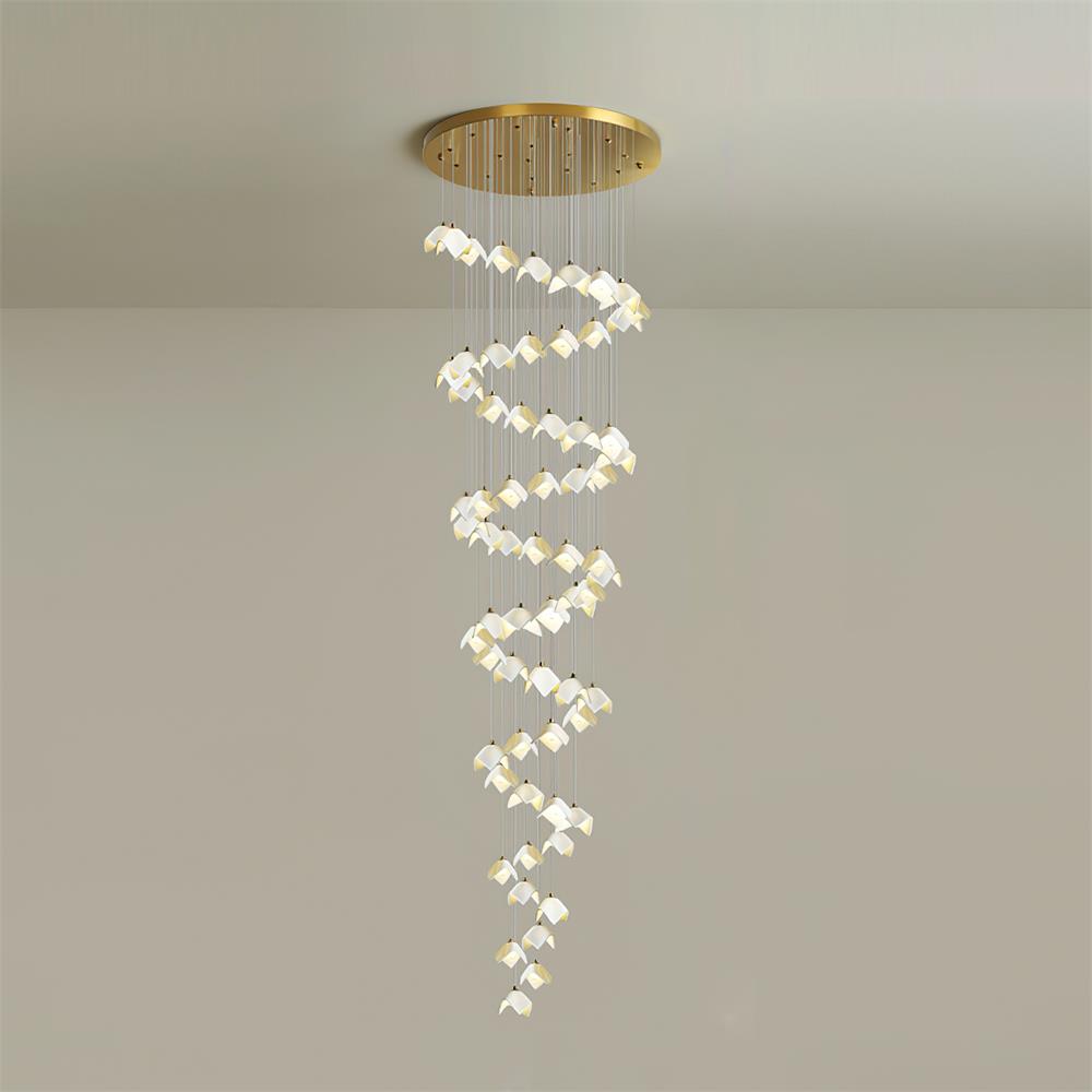Mira Chandelier Bloom Floral Sculpture - Letslighting