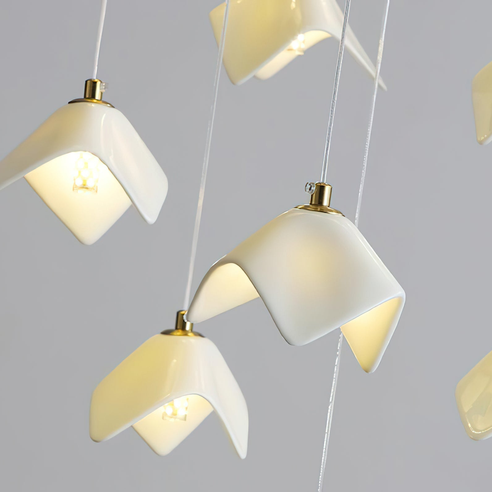 Mira Chandelier Bloom Floral Sculpture - Letslighting