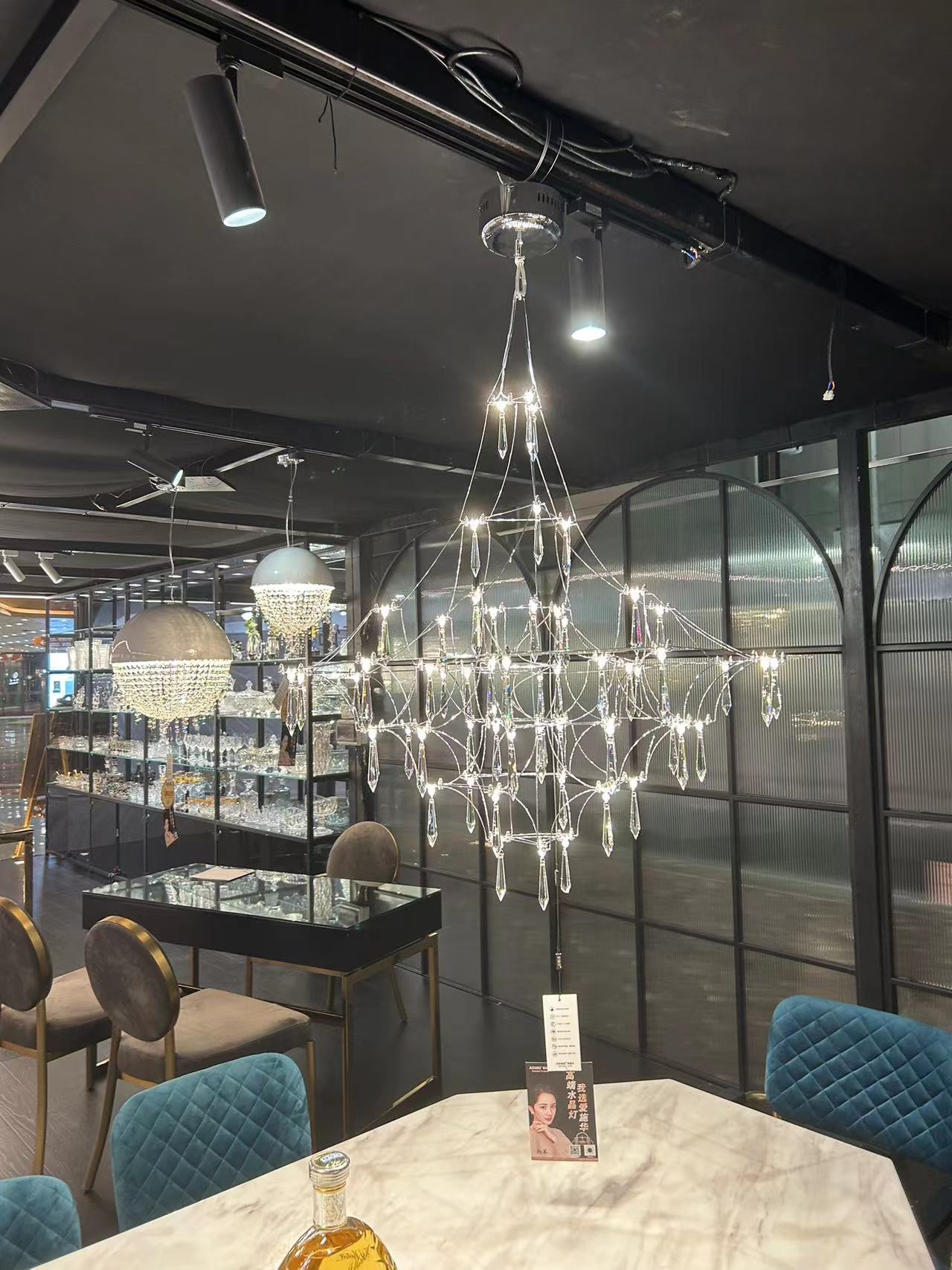 Allaeira Postmodern Luxury Crystal Chandelier - Letslighting