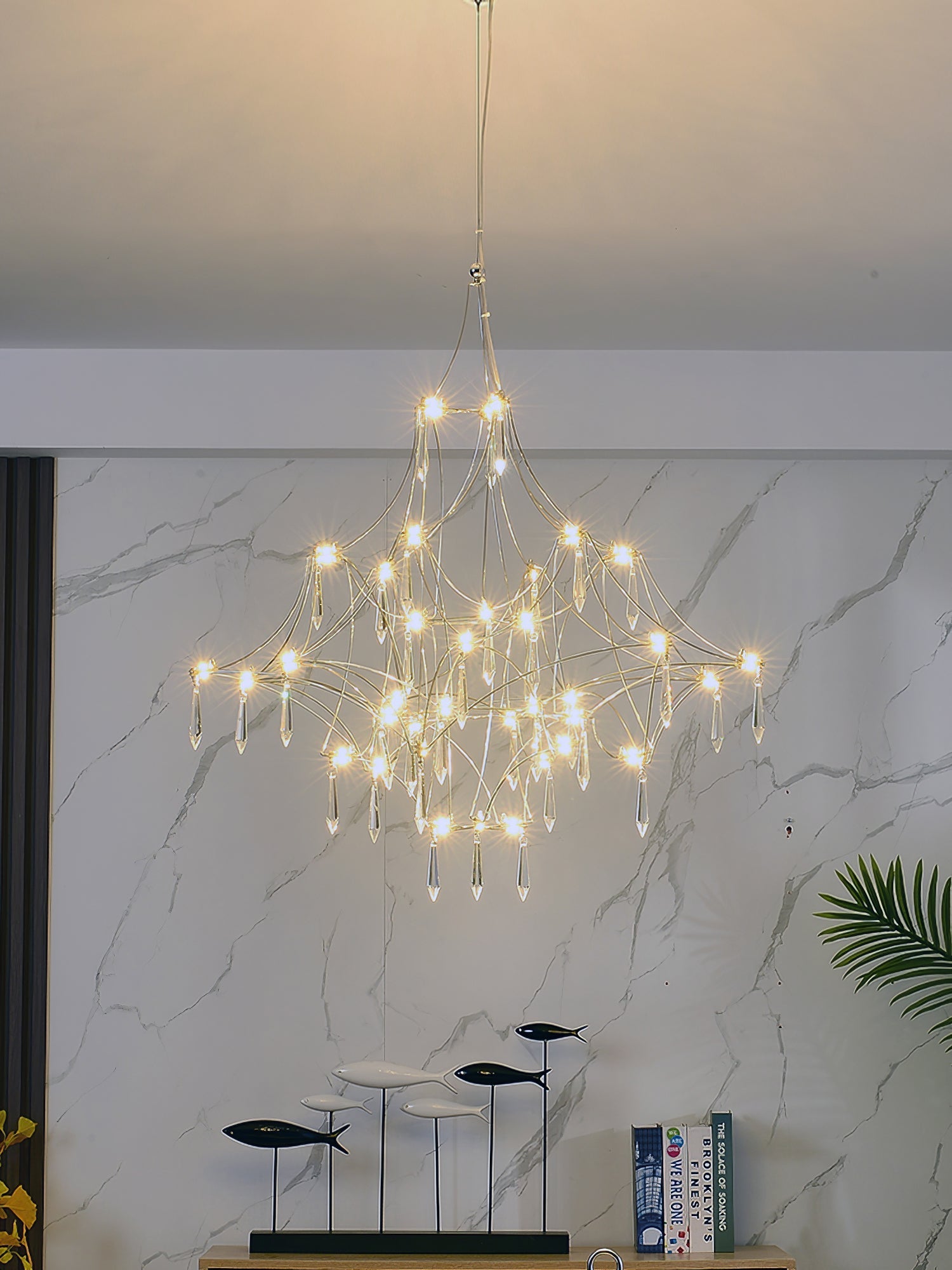 Allaeira Postmodern Luxury Crystal Chandelier - Letslighting