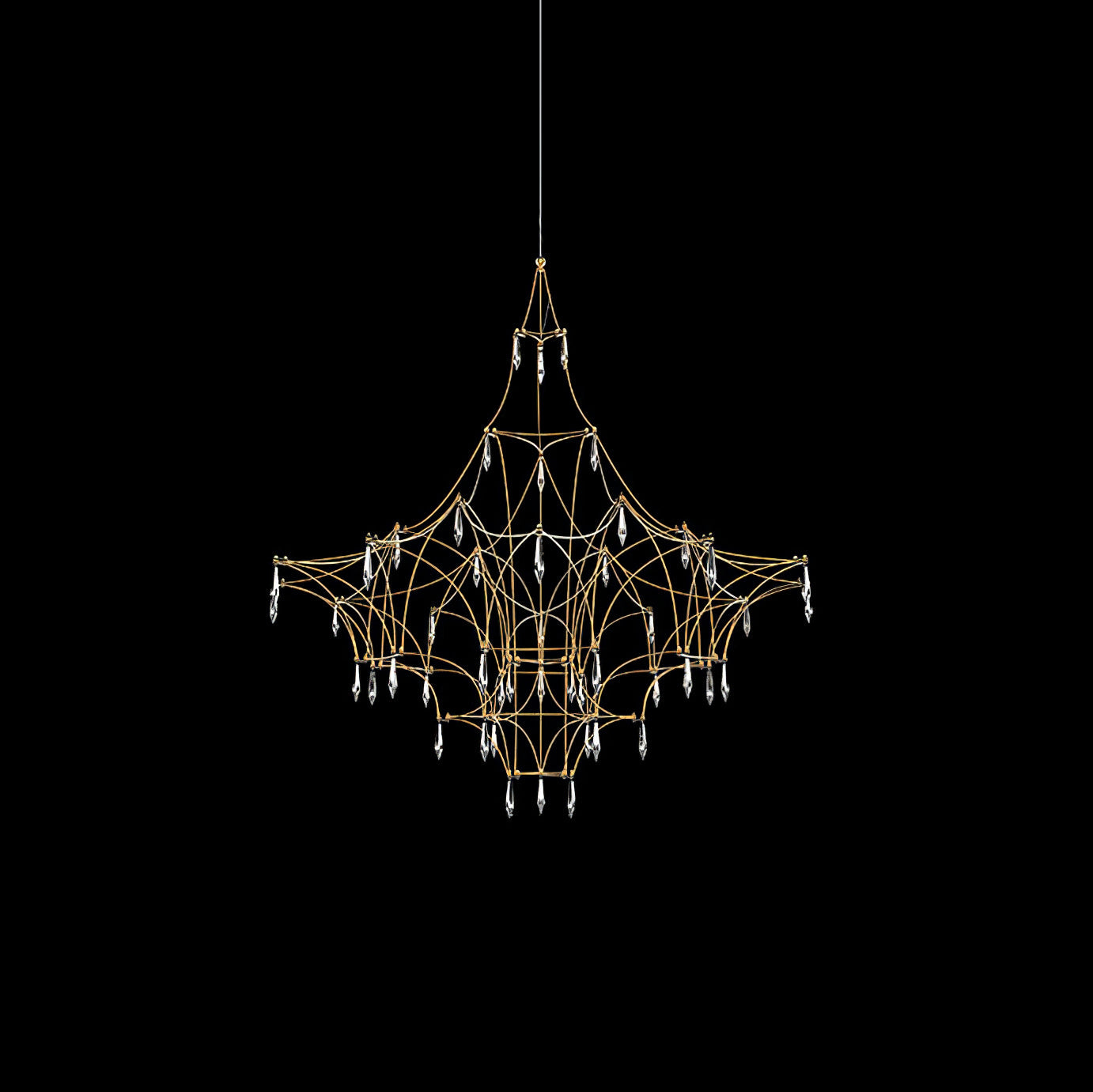 Allaeira Postmodern Luxury Crystal Chandelier - Letslighting