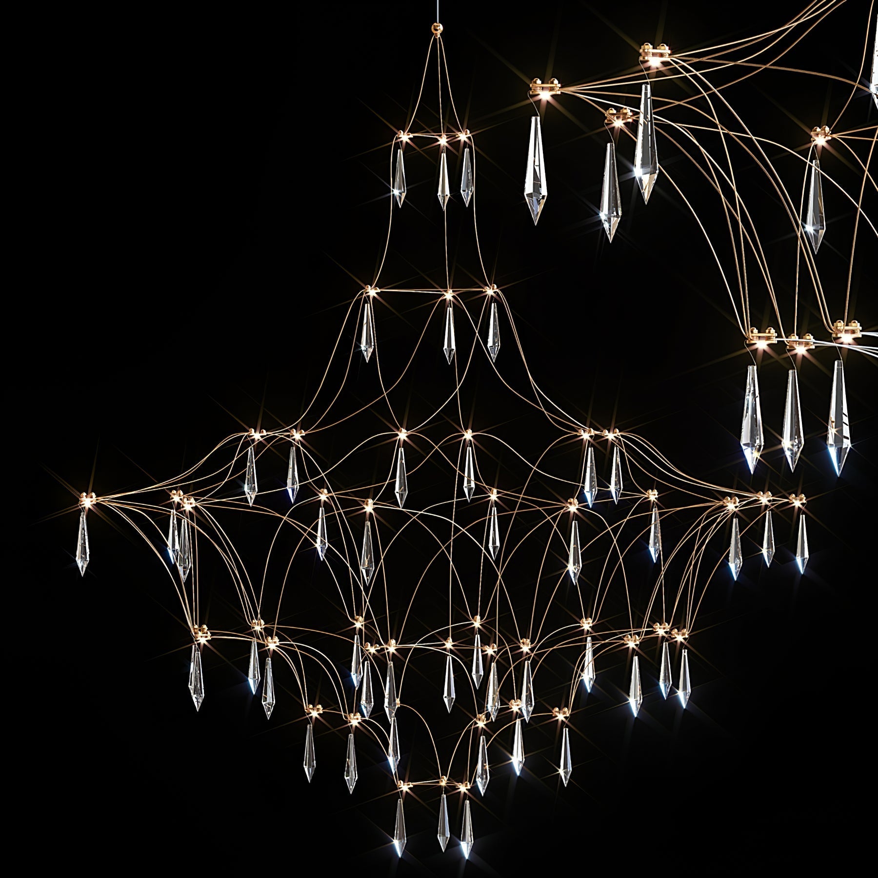 Allaeira Postmodern Luxury Crystal Chandelier - Letslighting