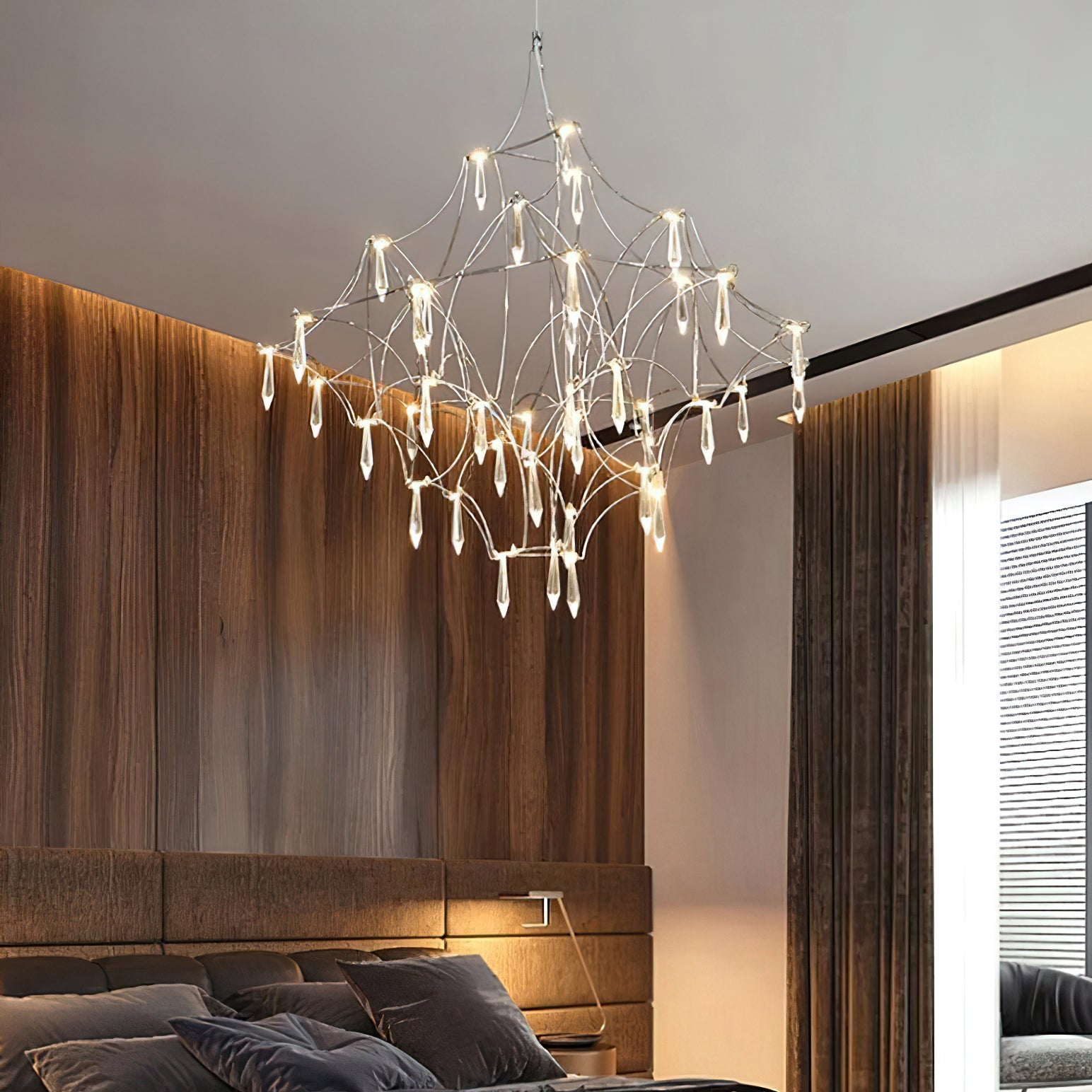 Allaeira Postmodern Luxury Crystal Chandelier - Letslighting