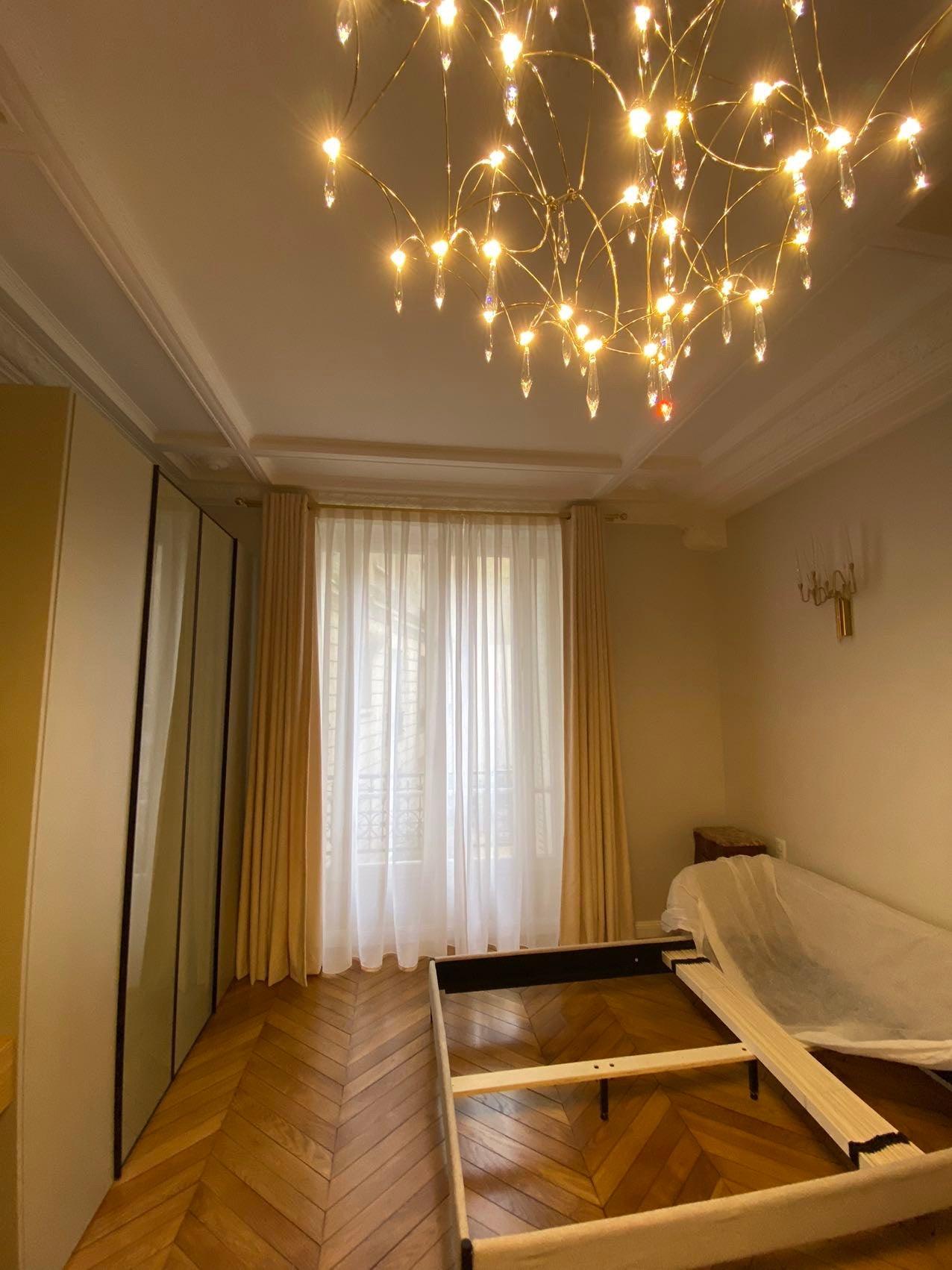 Lustra Chandelier Stainless Crystal Net - Letslighting