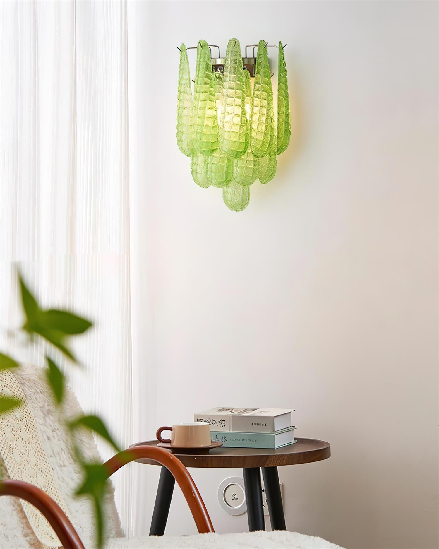 Mireya Wall Light Textured Glass - Letslighting