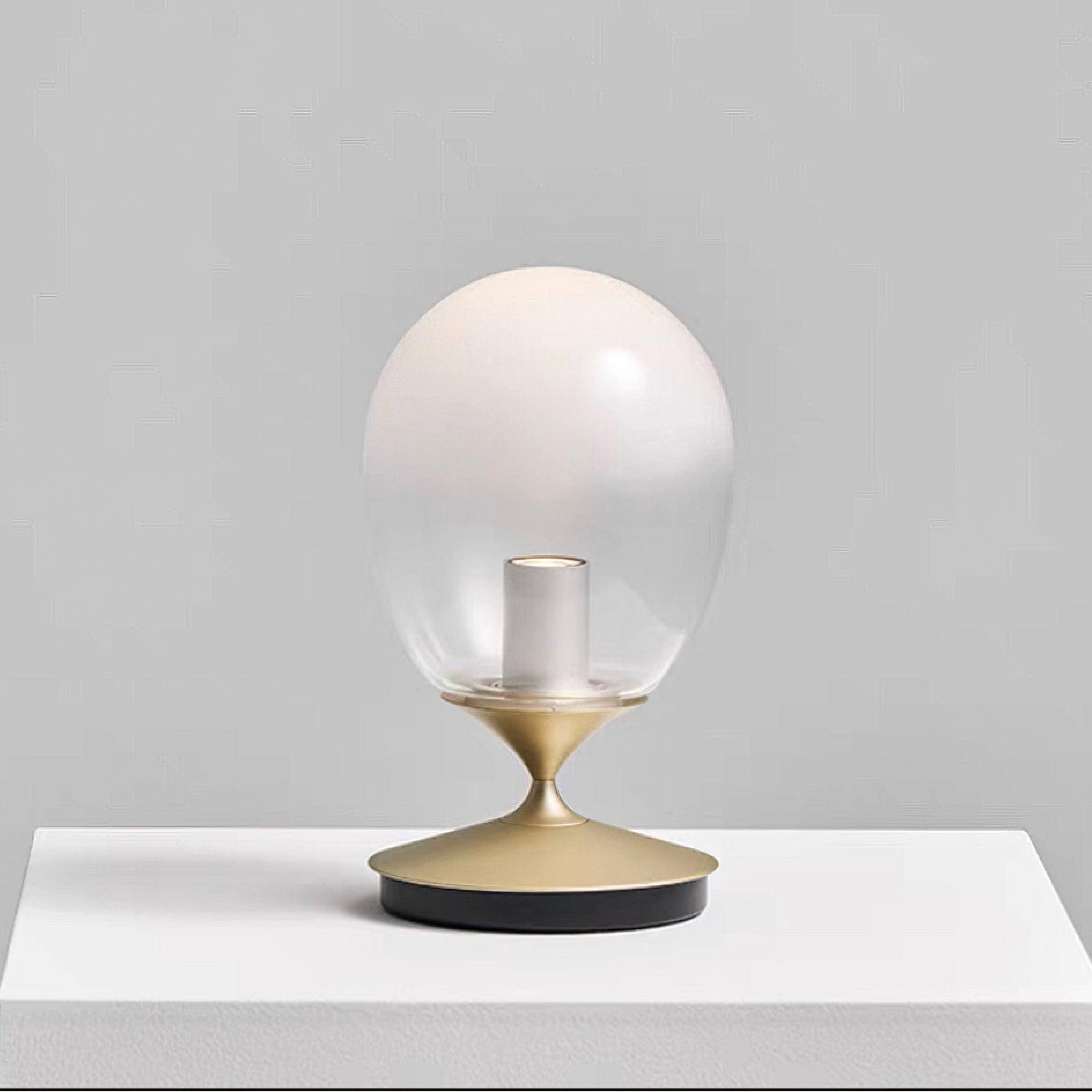 Aurace Gold Glass Artistic Table Lamp - Letslighting