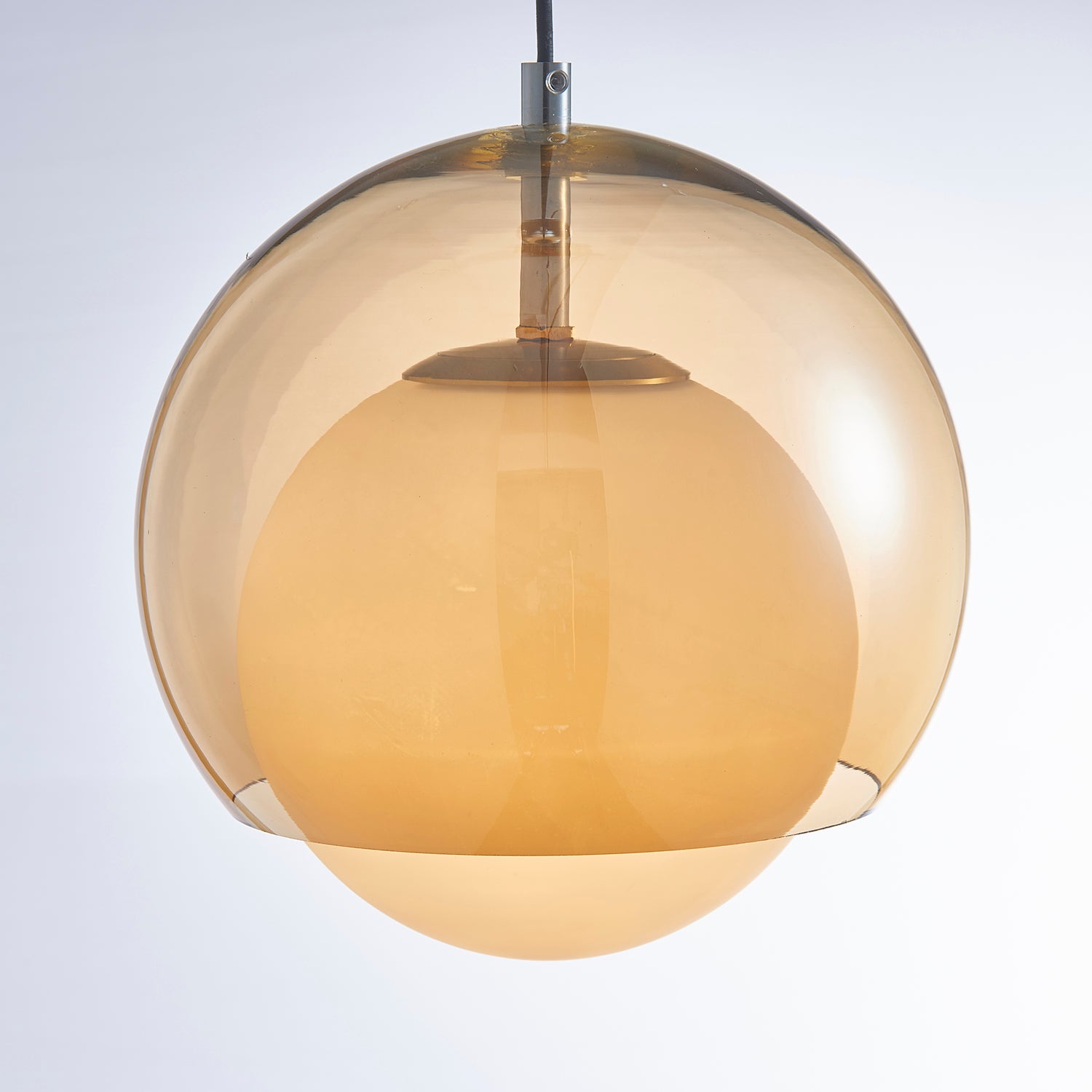 Pendant Light Double Globe Shade Glass Modern Minimalist Ambient - Letslighting