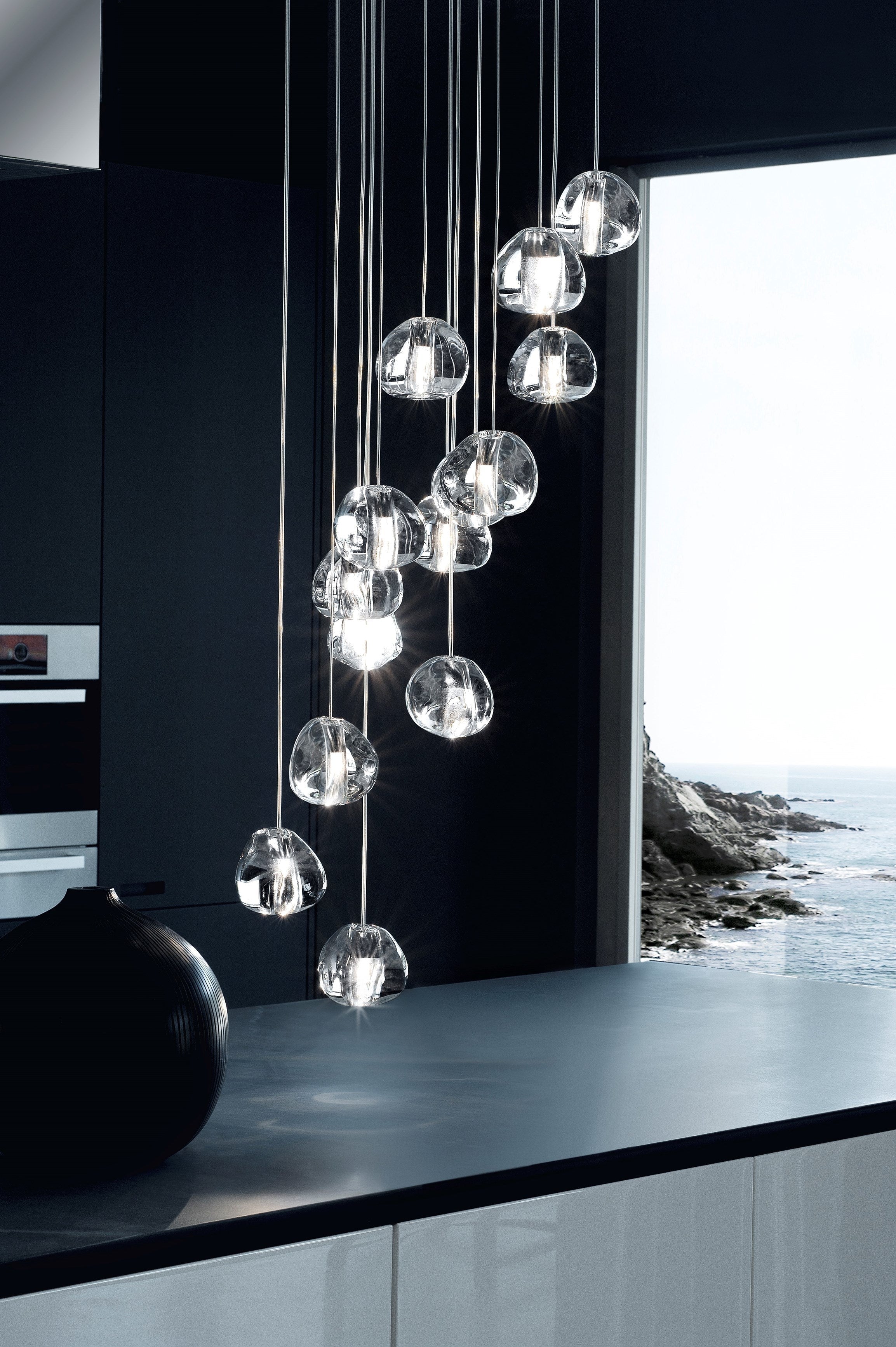 Avynor Postmodern Luxury Cherry Crystal Pendant Lamp - Letslighting