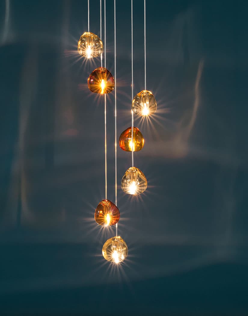 Avynor Postmodern Luxury Cherry Crystal Pendant Lamp - Letslighting