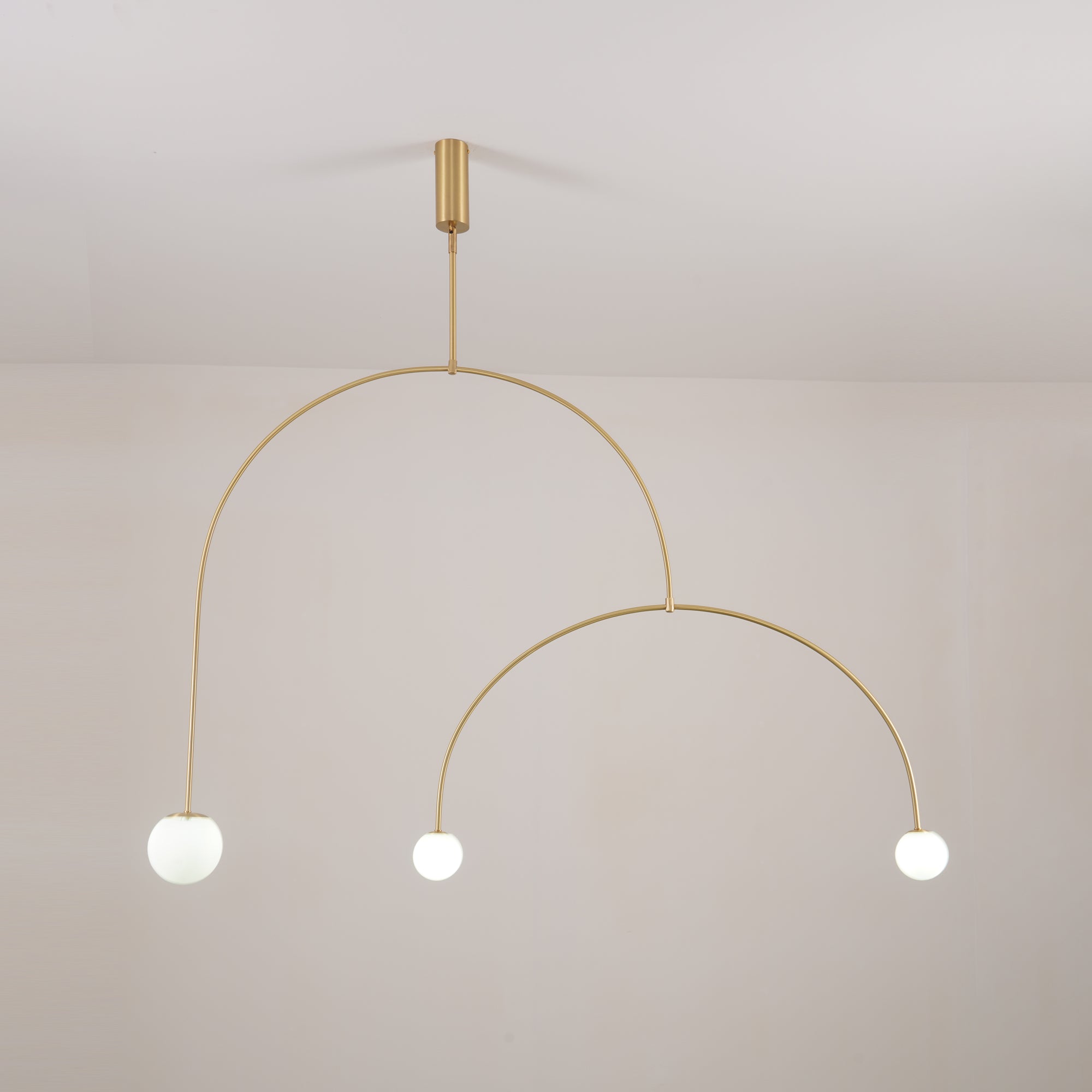 Lustra Chandelier Mobile Black Minimalist - Letslighting
