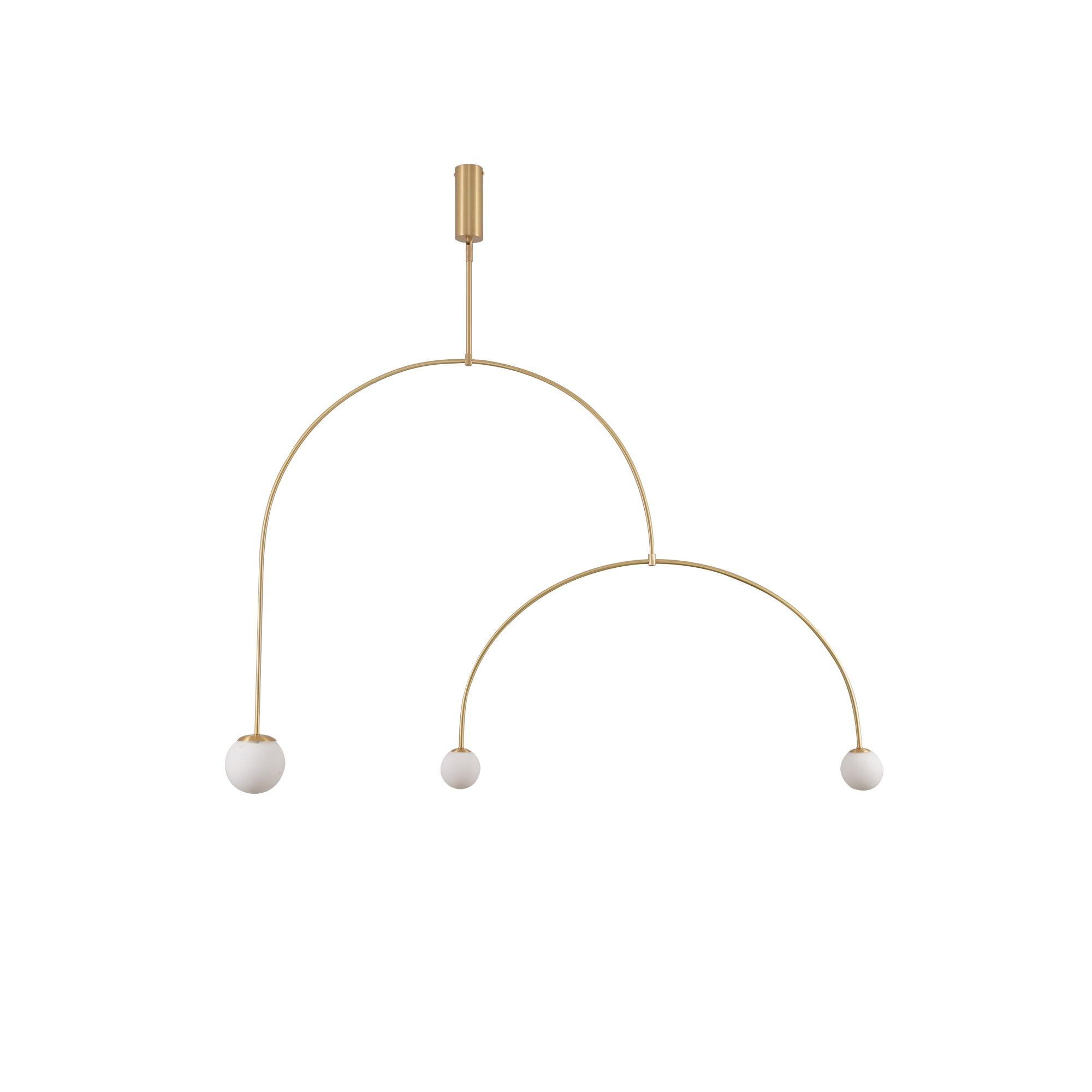 Lustra Chandelier Mobile Black Minimalist - Letslighting