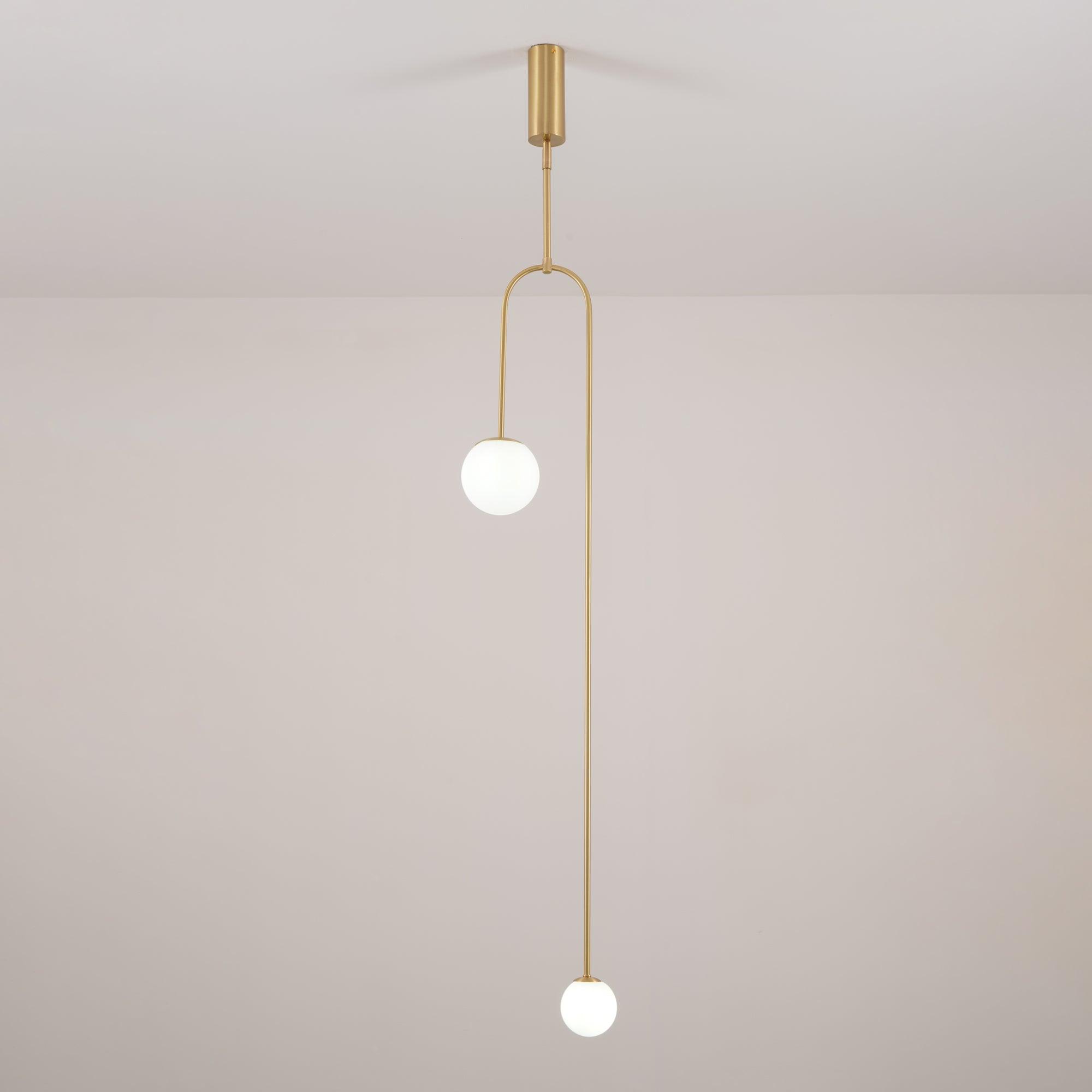 Lustra Chandelier Mobile Black Minimalist - Letslighting
