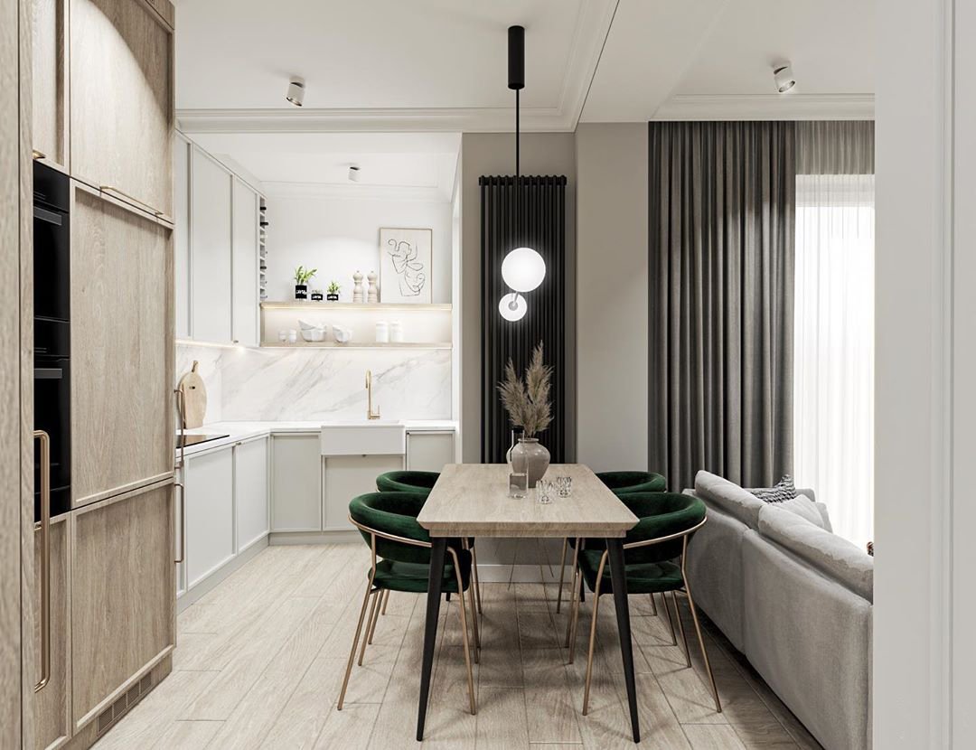 Lustra Chandelier Mobile Black Minimalist - Letslighting