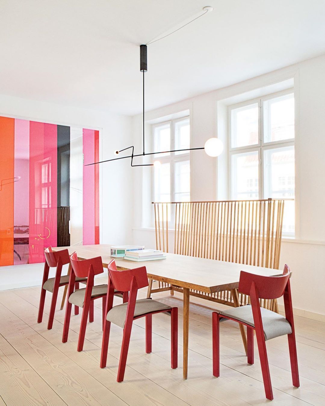 Lustra Chandelier Mobile Black Minimalist - Letslighting