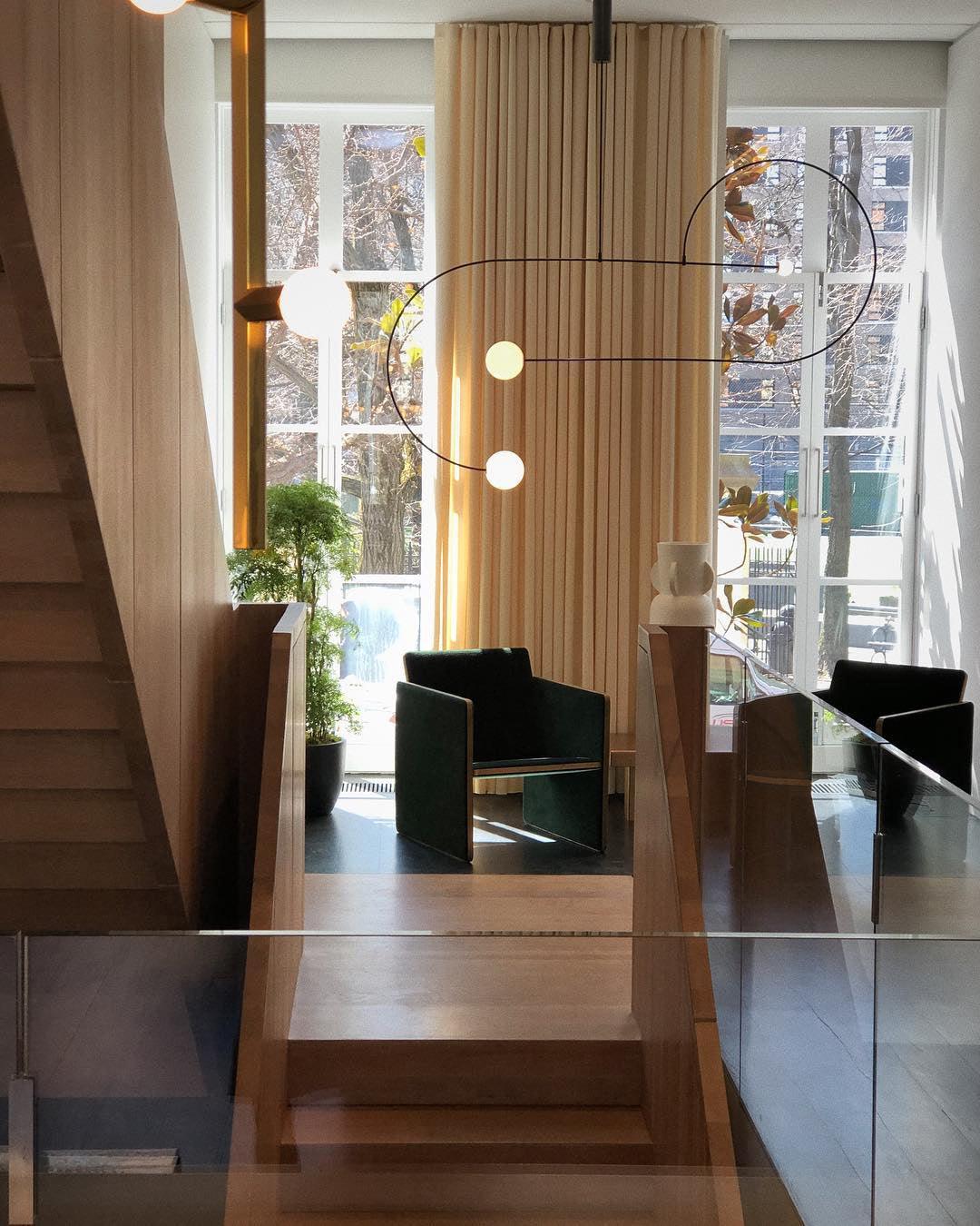 Lustra Chandelier Mobile Black Minimalist - Letslighting