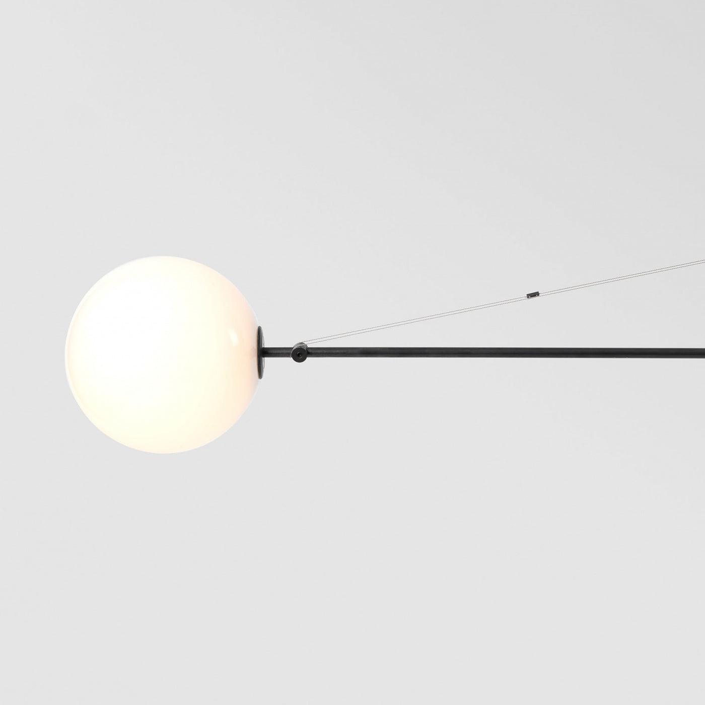 Lustra Chandelier Mobile Black Minimalist - Letslighting