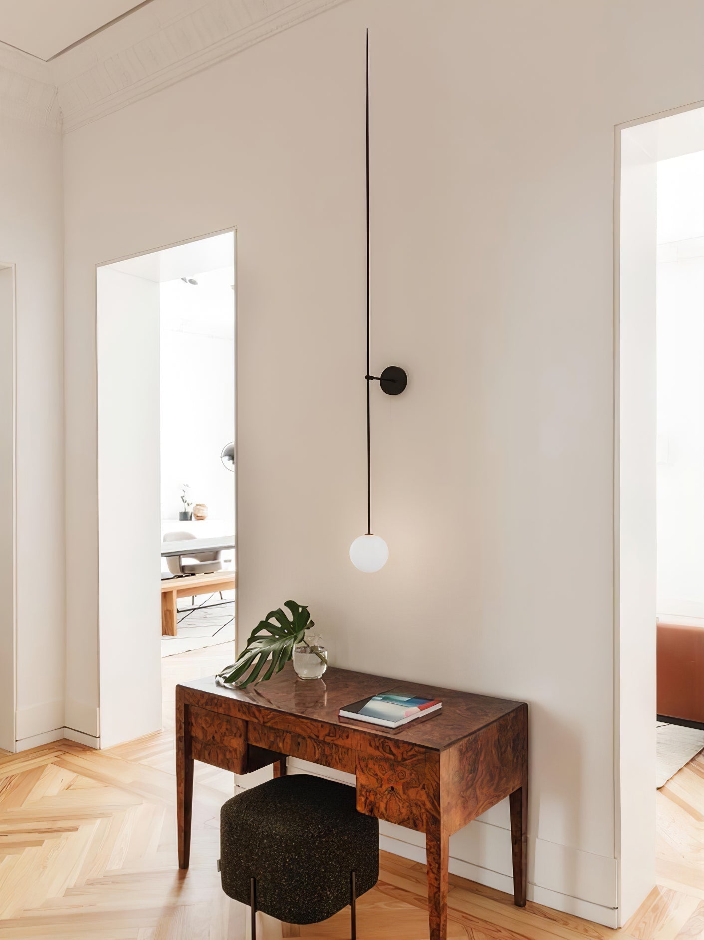 Gizmo Modern Minimalist Mobile Glass Wall Lamp - Letslighting