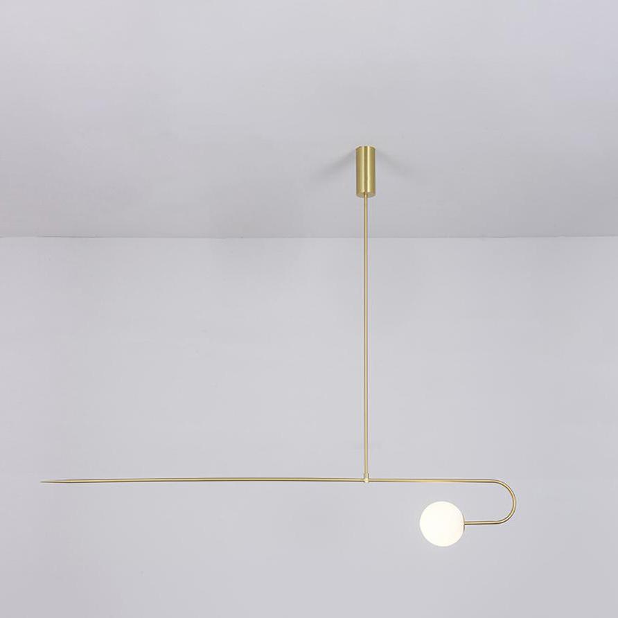 Lustra Chandelier Mobile Black Minimalist - Letslighting
