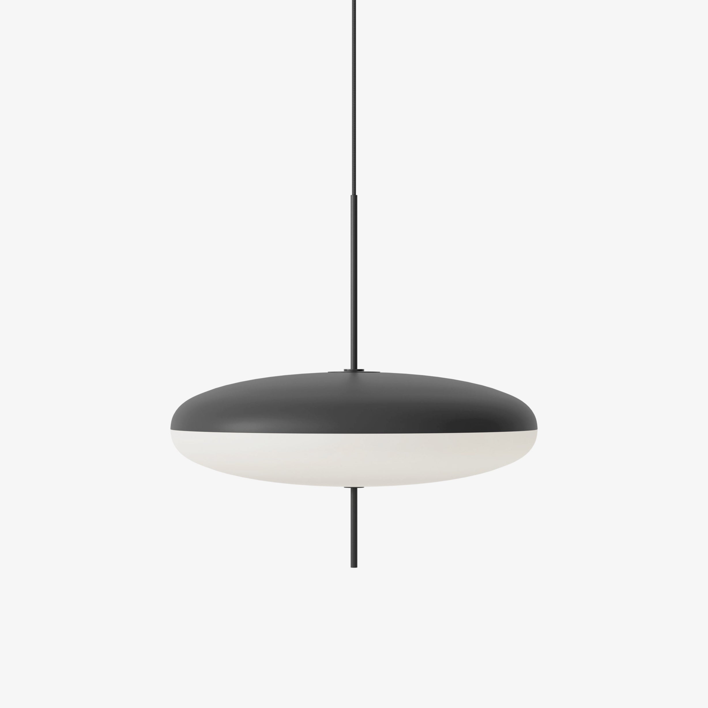 Lustra Pendant Lamp Joined Black-Painted for Living Room - Letslighting