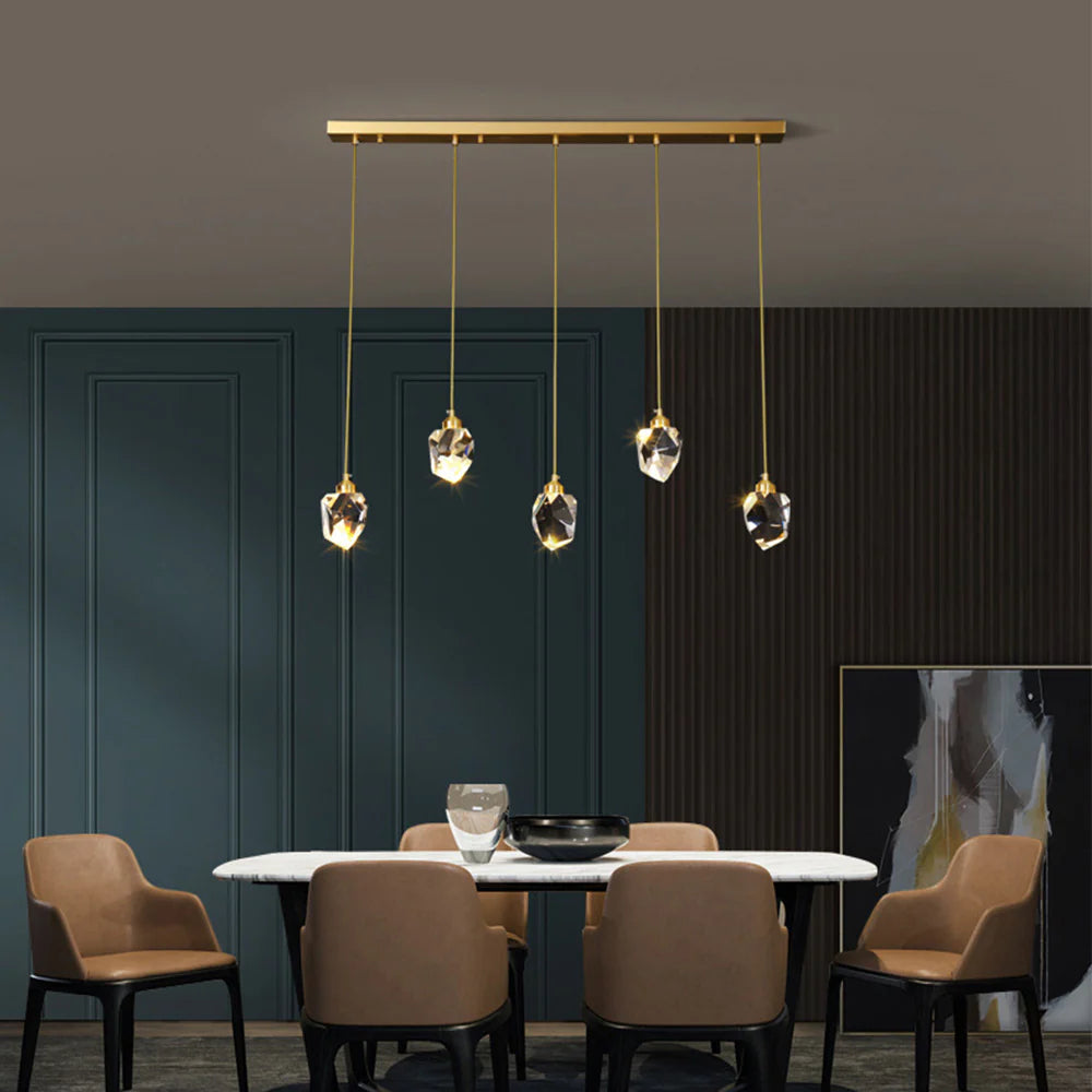 Kristy Design Pendant light Metal/Crystal Living Room/Bedroom