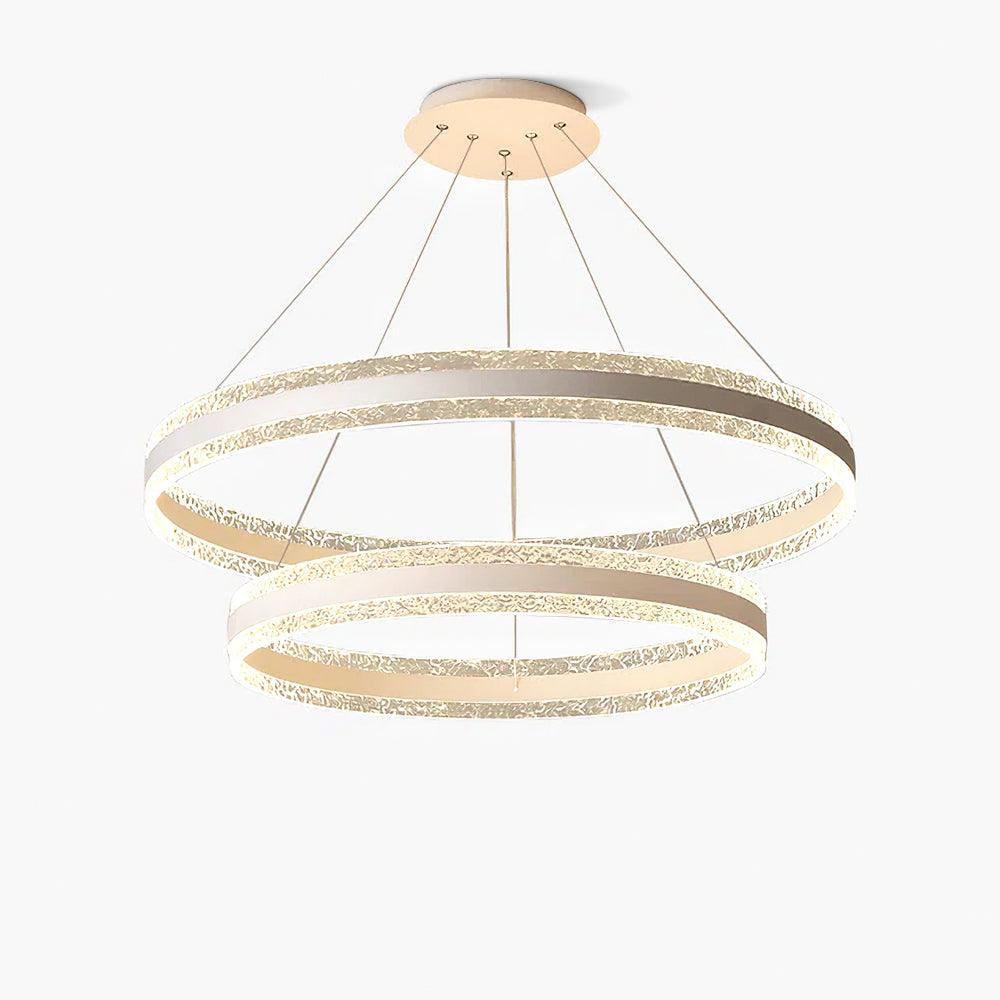 Lustra Pendant Lamp Modern LED Circle Rings - Letslighting