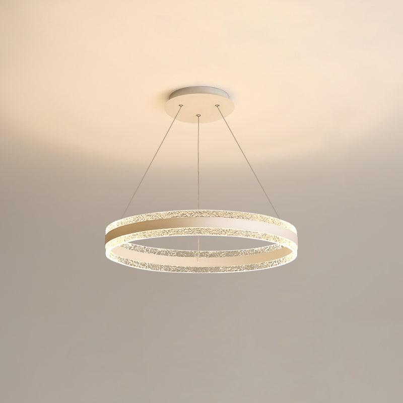 Lustra Pendant Lamp Modern LED Circle Rings - Letslighting