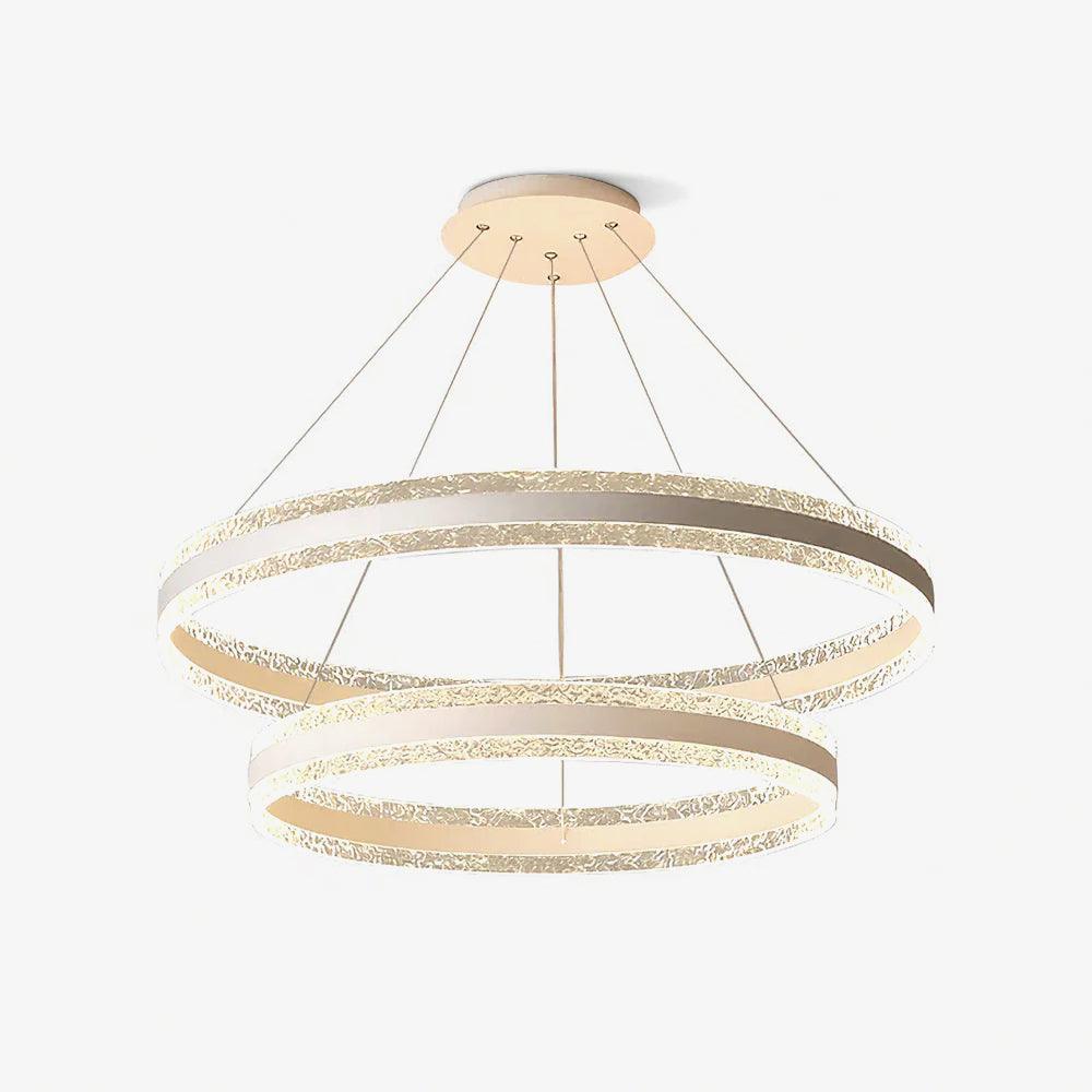 Lustra Pendant Lamp Modern LED Circle Rings - Letslighting