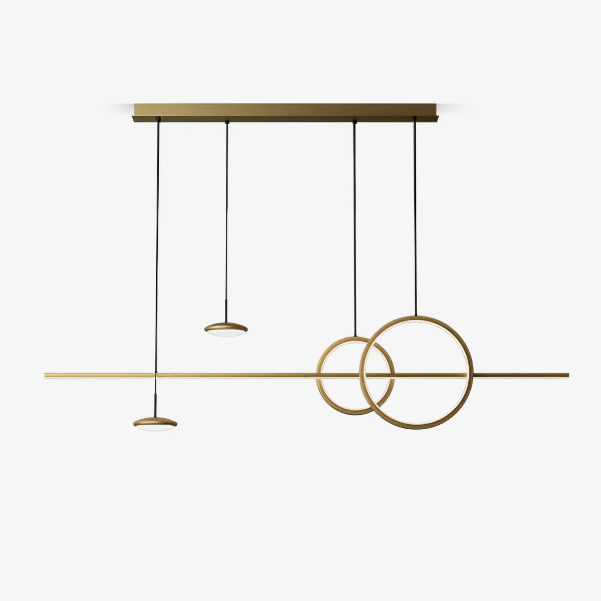 Aurora Pendant Lamp Geometric Ring Minimalist - Letslighting