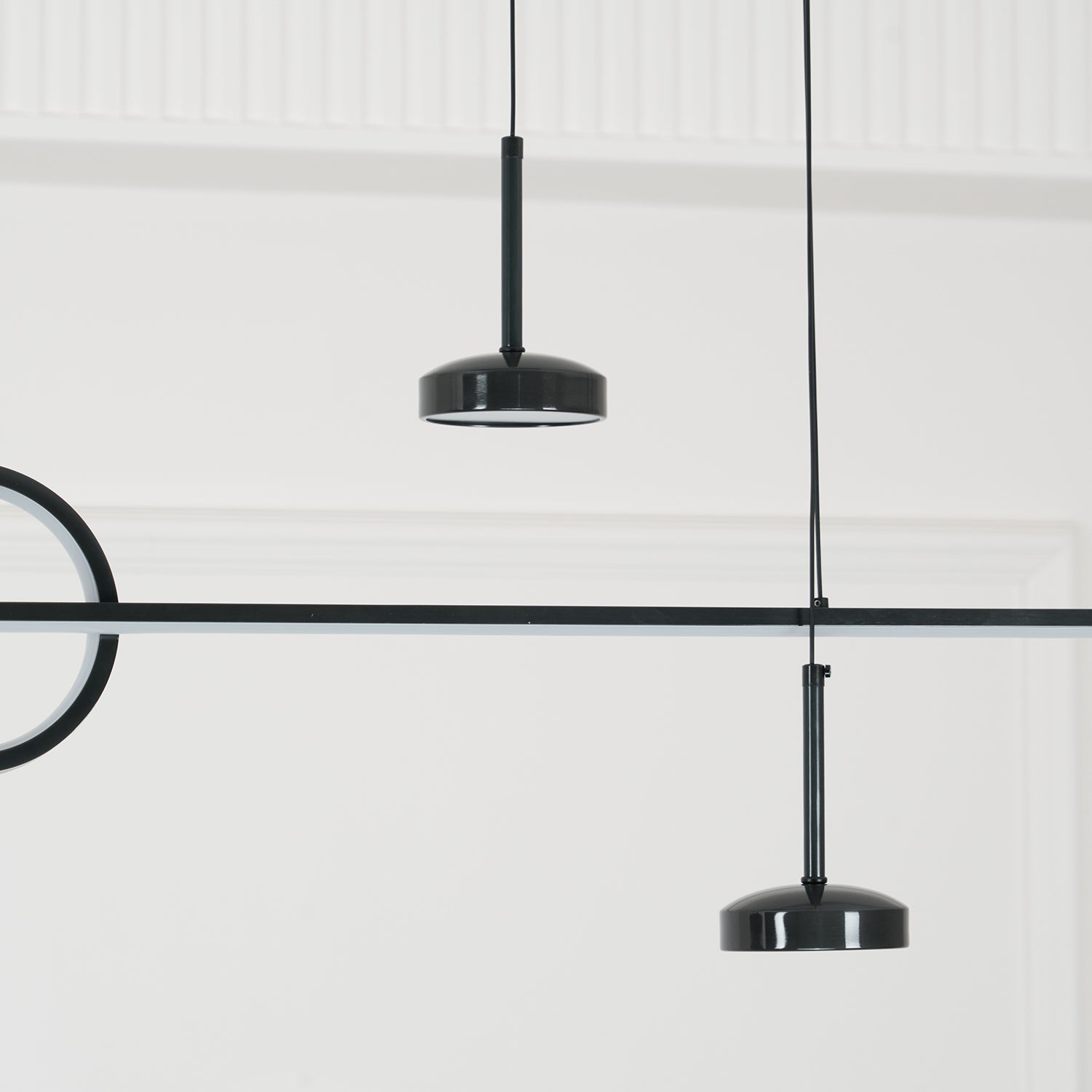 Aurora Pendant Lamp Geometric Ring Minimalist - Letslighting