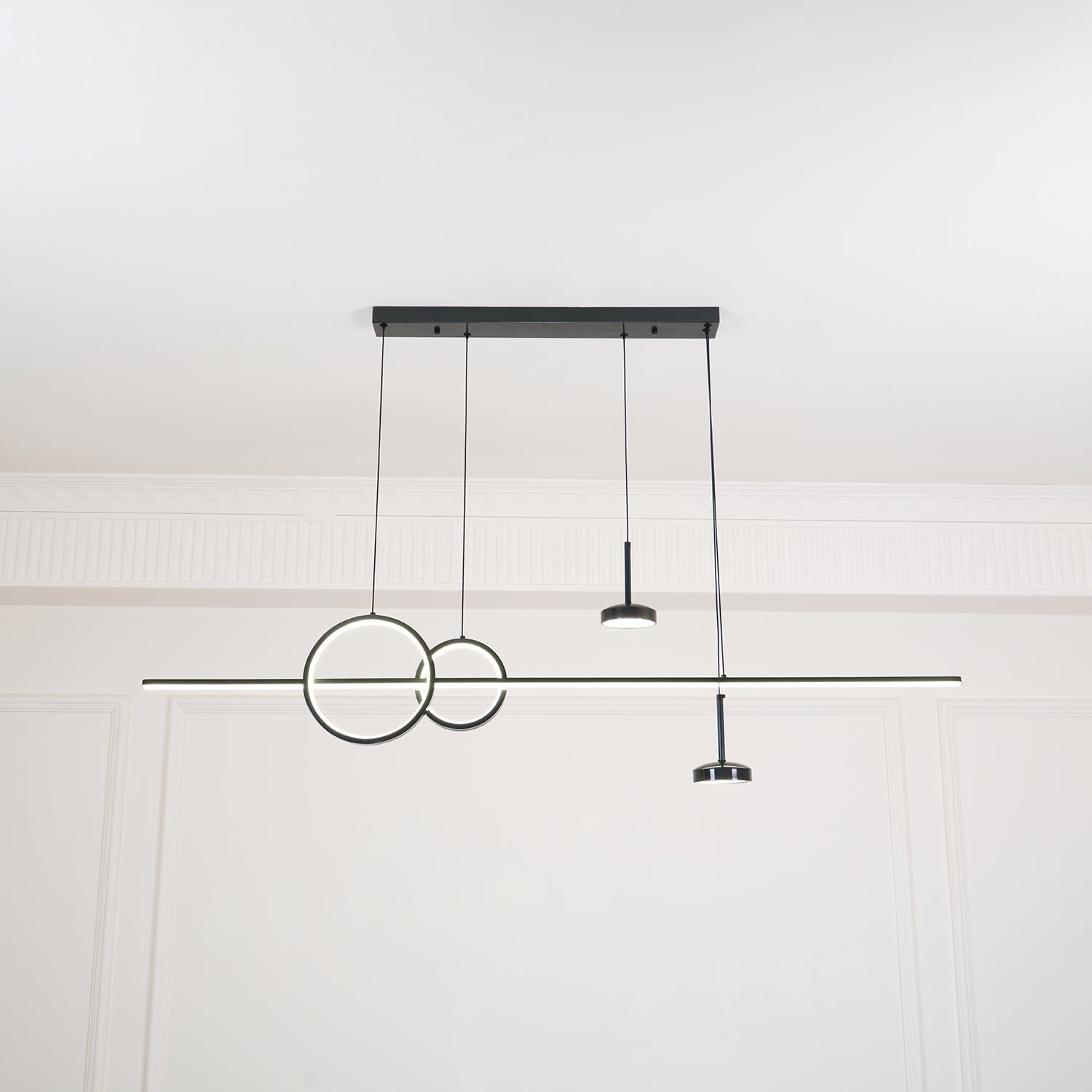 Aurora Pendant Lamp Geometric Ring Minimalist - Letslighting