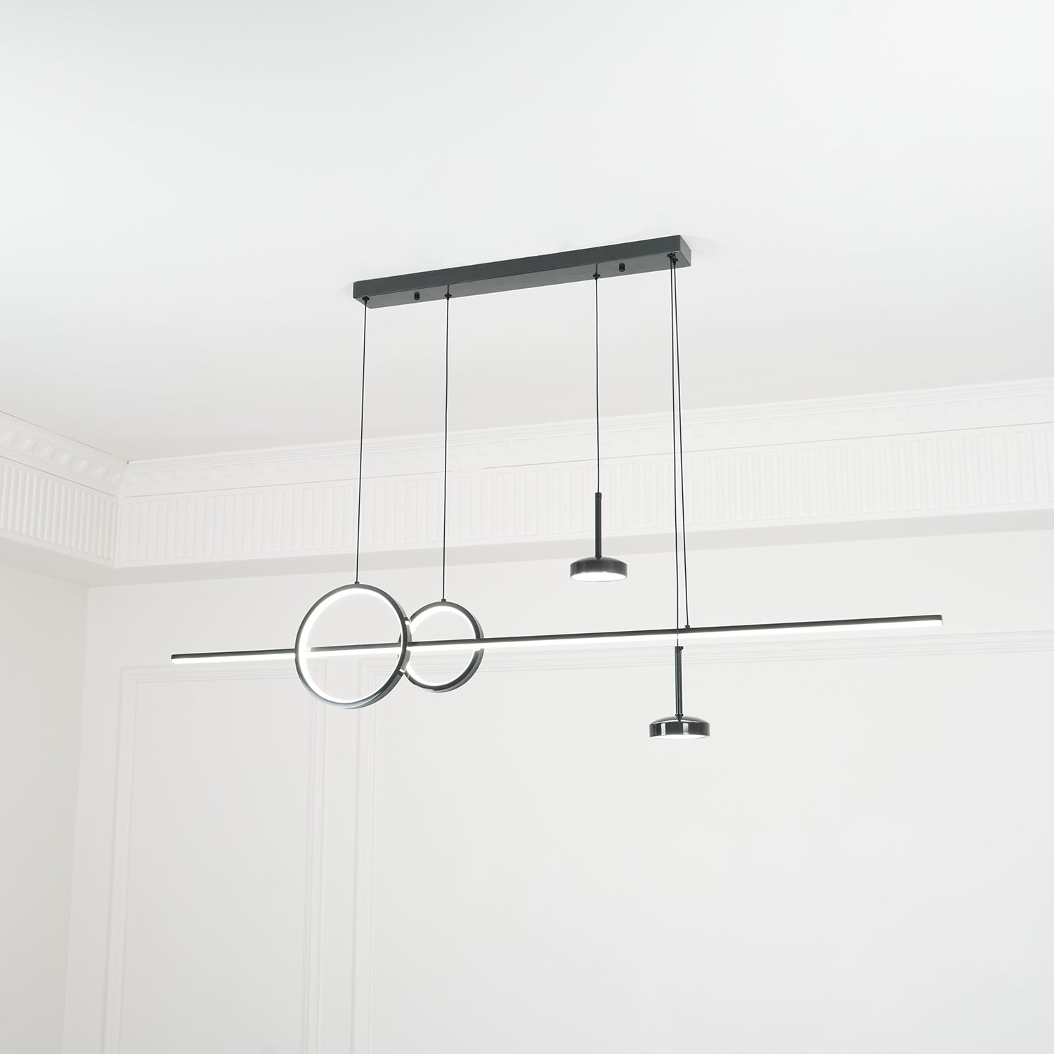 Aurora Pendant Lamp Geometric Ring Minimalist - Letslighting