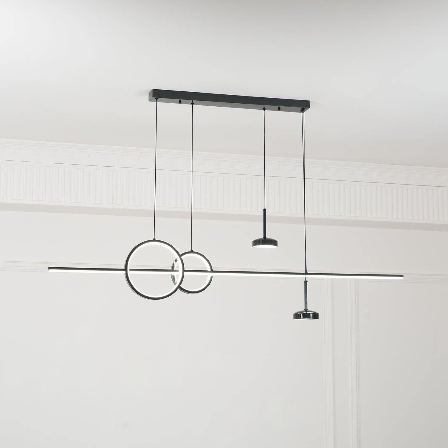 Aurora Pendant Lamp Geometric Ring Minimalist - Letslighting