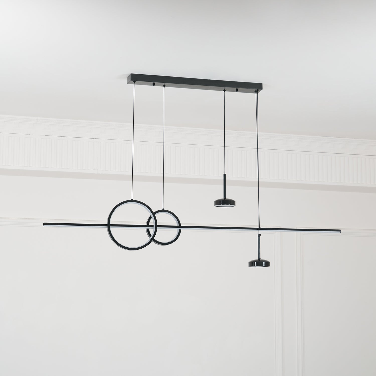 Aurora Pendant Lamp Geometric Ring Minimalist - Letslighting