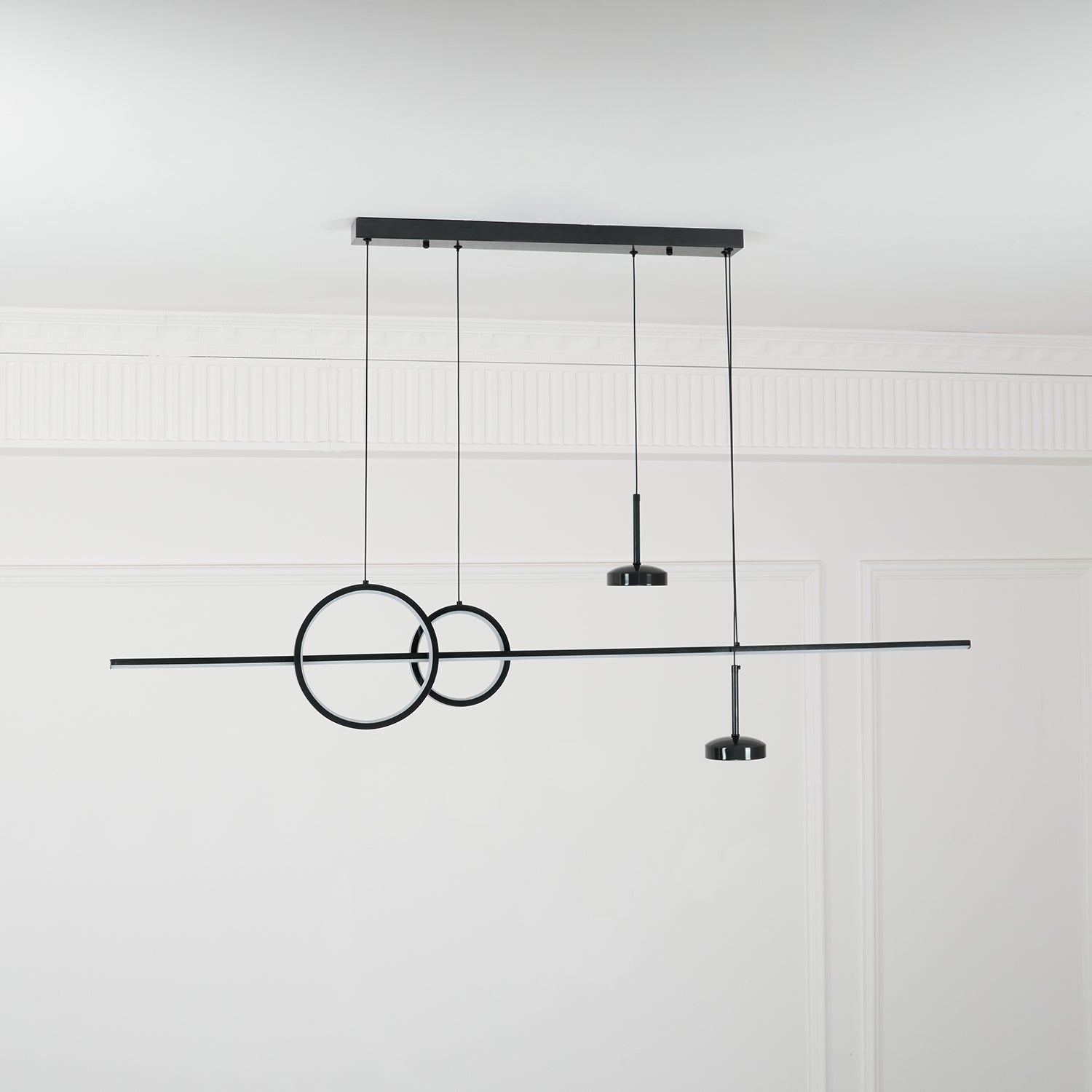 Aurora Pendant Lamp Geometric Ring Minimalist - Letslighting