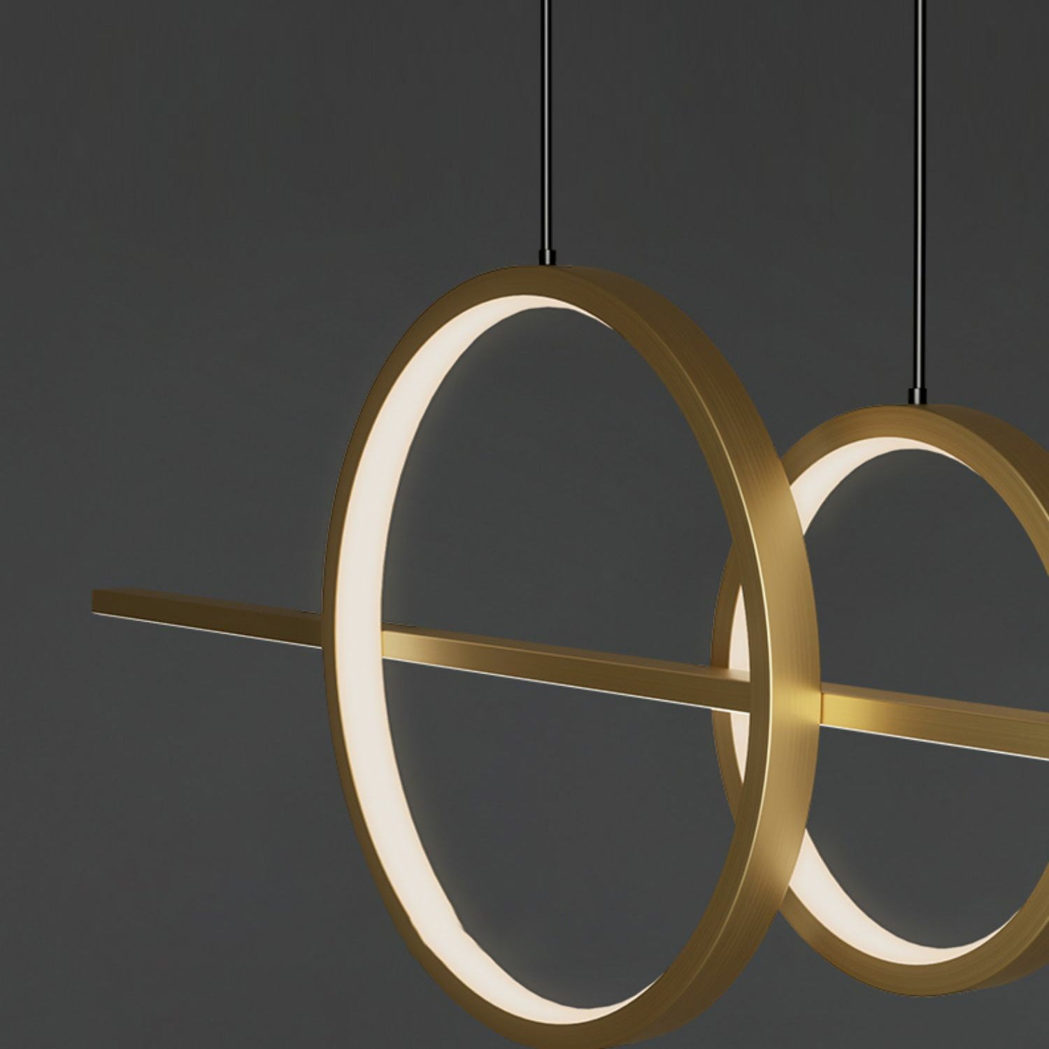 Aurora Pendant Lamp Geometric Ring Minimalist - Letslighting