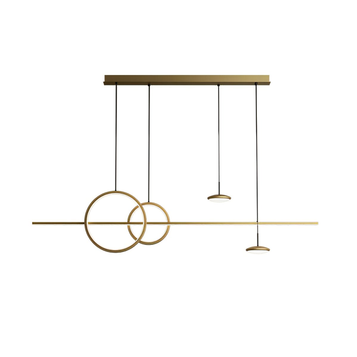 Aurora Pendant Lamp Geometric Ring Minimalist - Letslighting