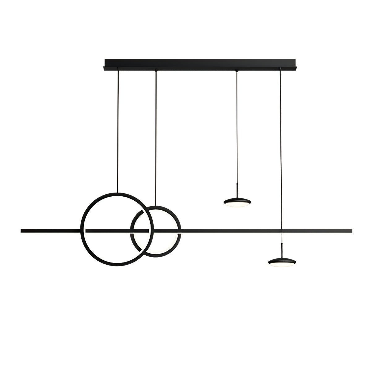 Aurora Pendant Lamp Geometric Ring Minimalist - Letslighting