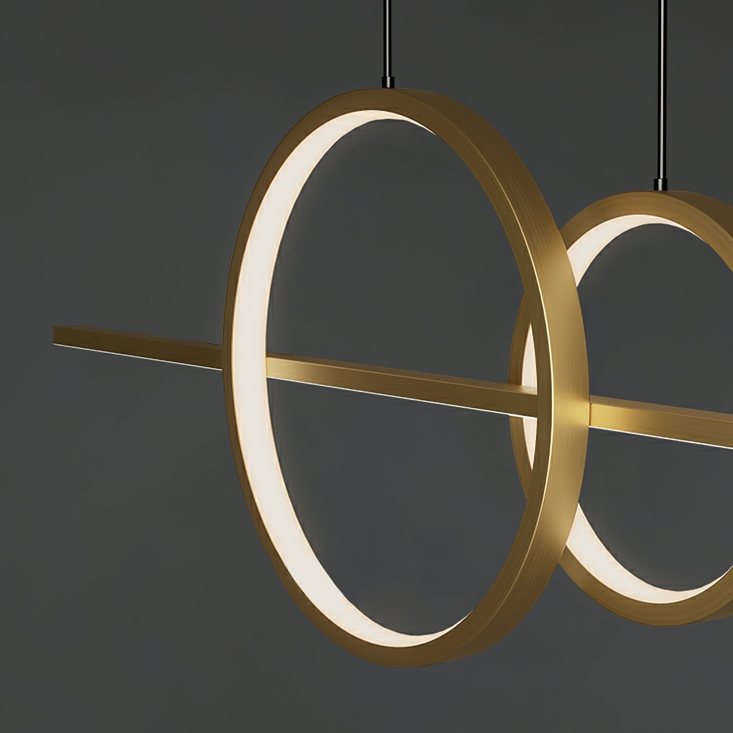Aurora Pendant Lamp Geometric Ring Minimalist - Letslighting