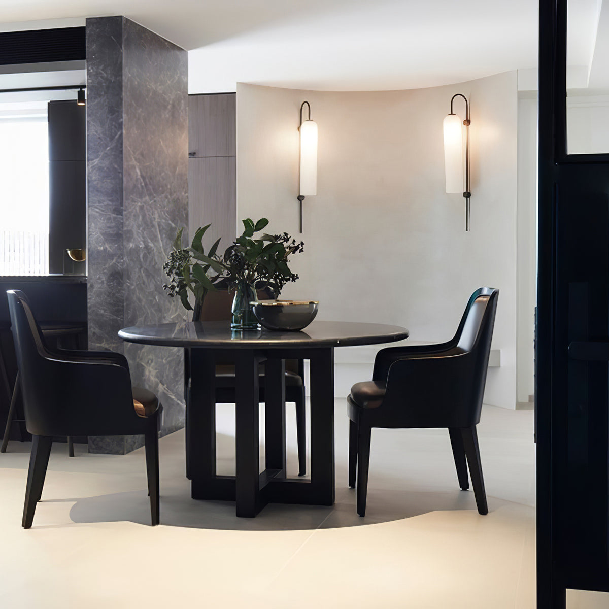 Anoriel Modern Minimalist Glass Wall Lamp - Letslighting