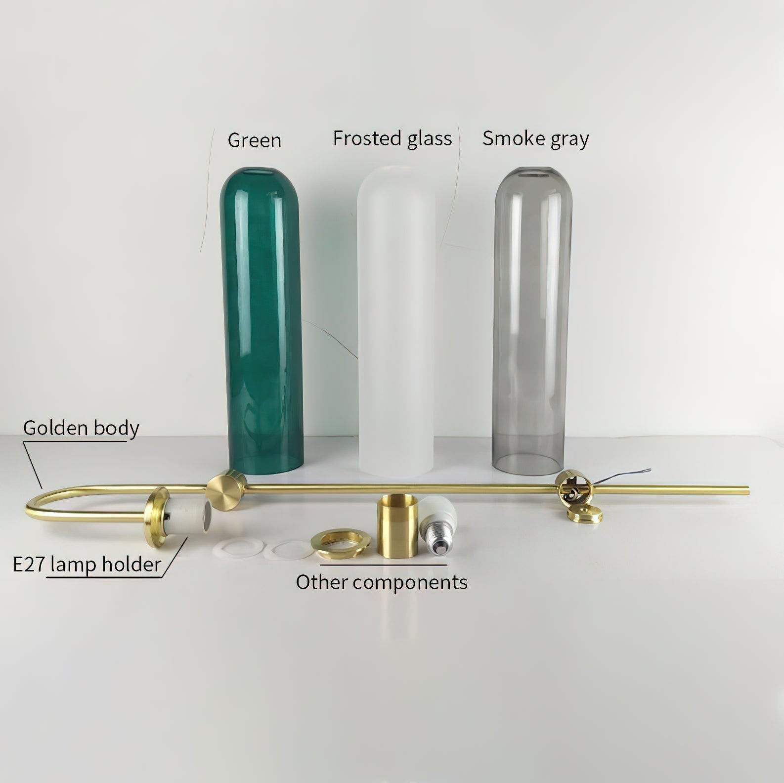 Anoriel Modern Minimalist Glass Wall Lamp - Letslighting