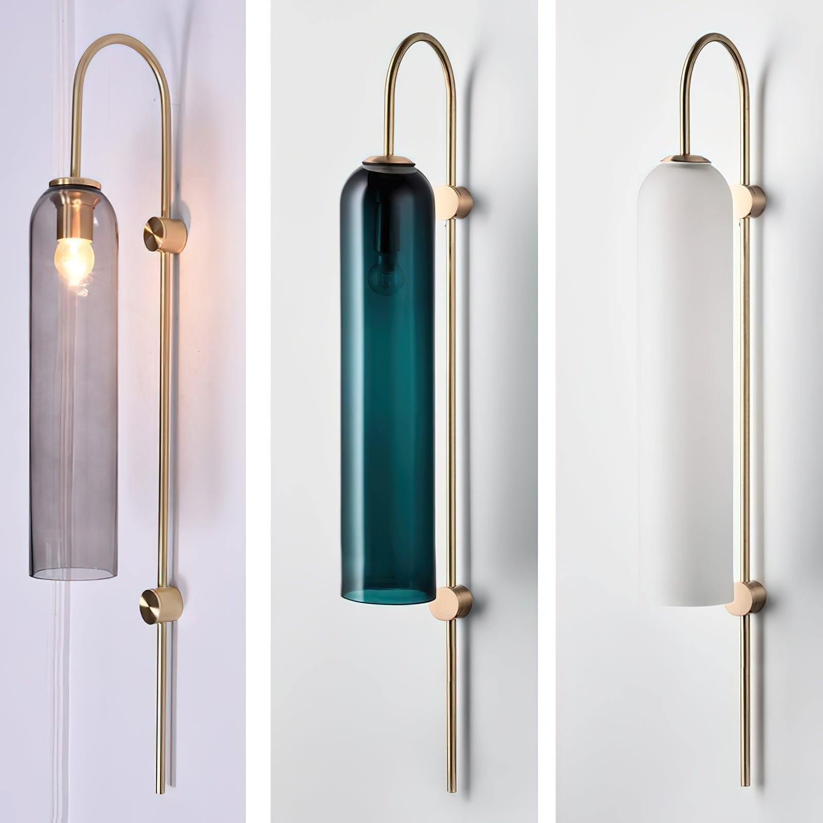 Anoriel Modern Minimalist Glass Wall Lamp - Letslighting