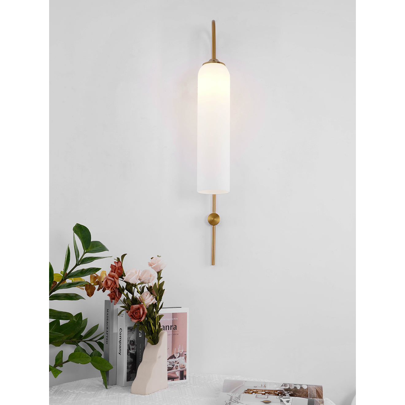 Anoriel Modern Minimalist Glass Wall Lamp - Letslighting