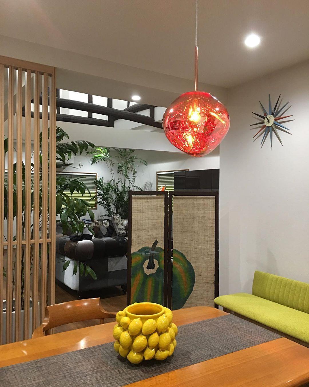 Lustra Pendant Lamp Modern Lava Glass - Letslighting