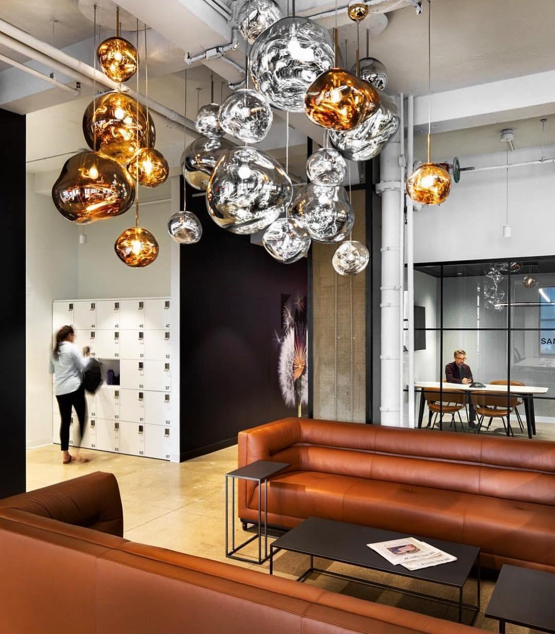 Lustra Pendant Lamp Modern Lava Glass - Letslighting