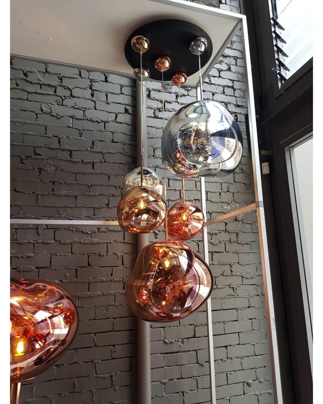 Lustra Pendant Lamp Modern Lava Glass - Letslighting